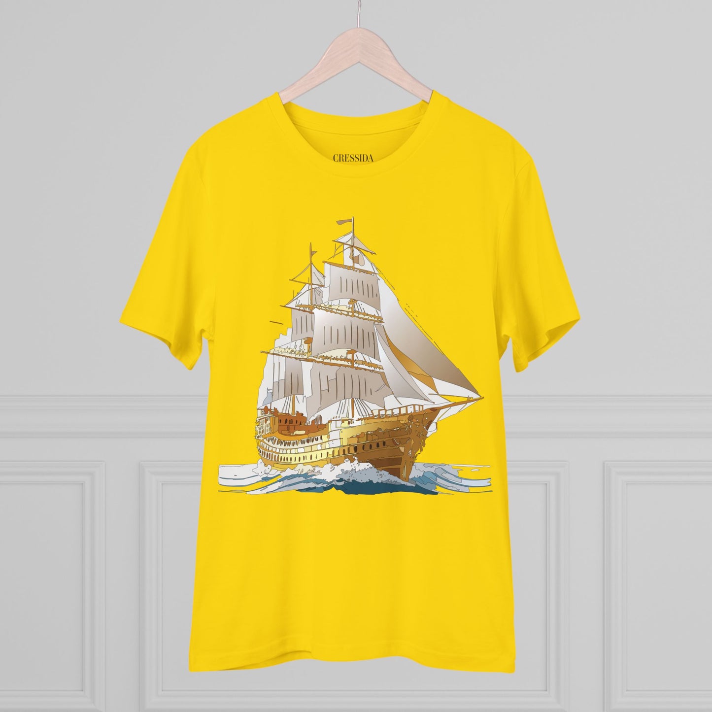 Organic T-shirt with Ship