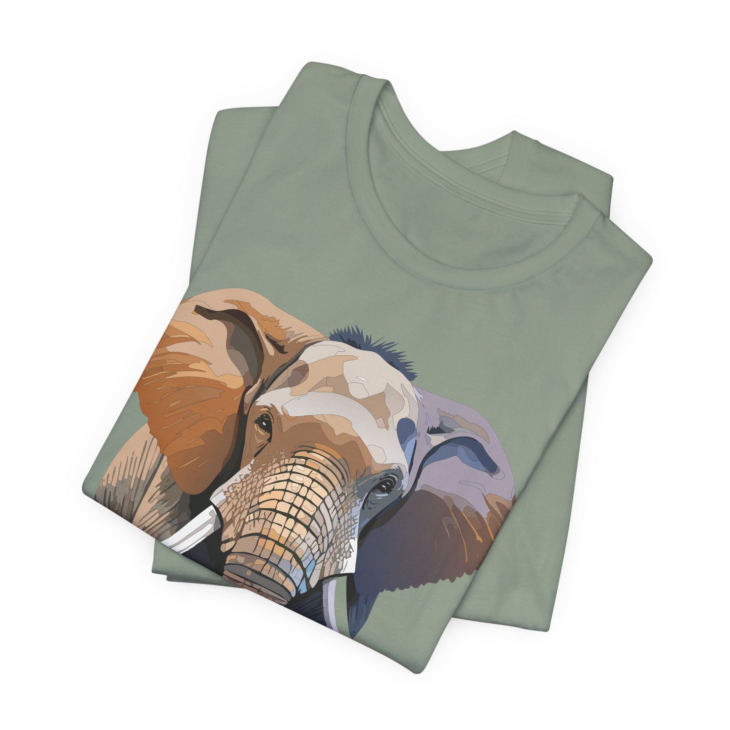 Unisex Animal Shirt, Tee Shirt with Animals, Art Design Tee Shirt, Wild Animals Shirt