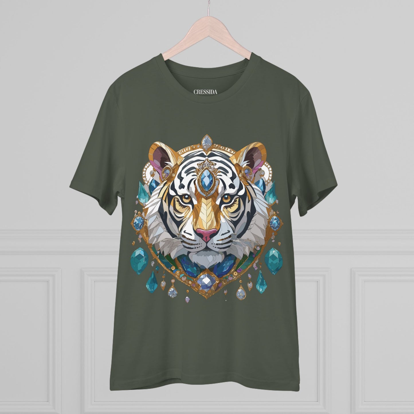 Organic T-shirt with Animals - Tiger