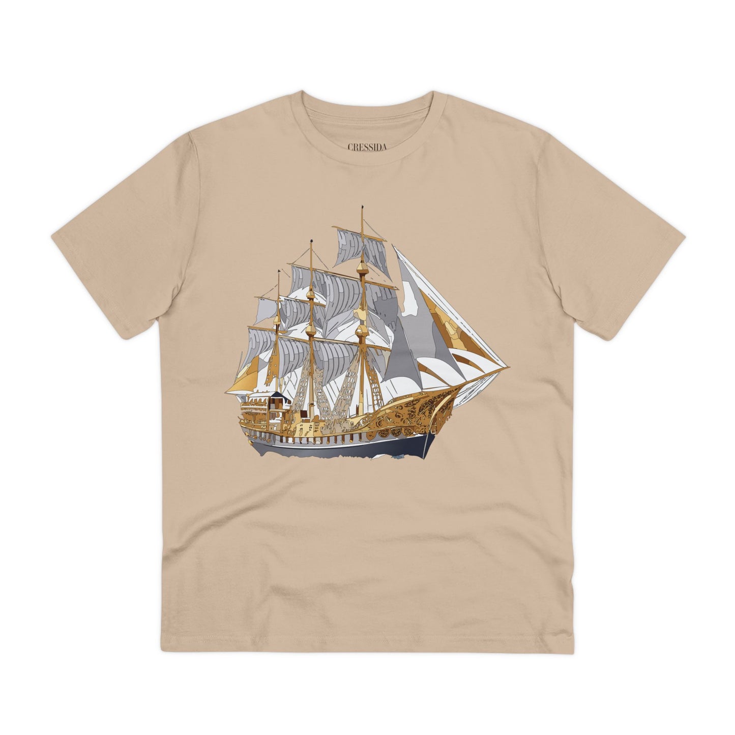 Organic T-shirt with Ship