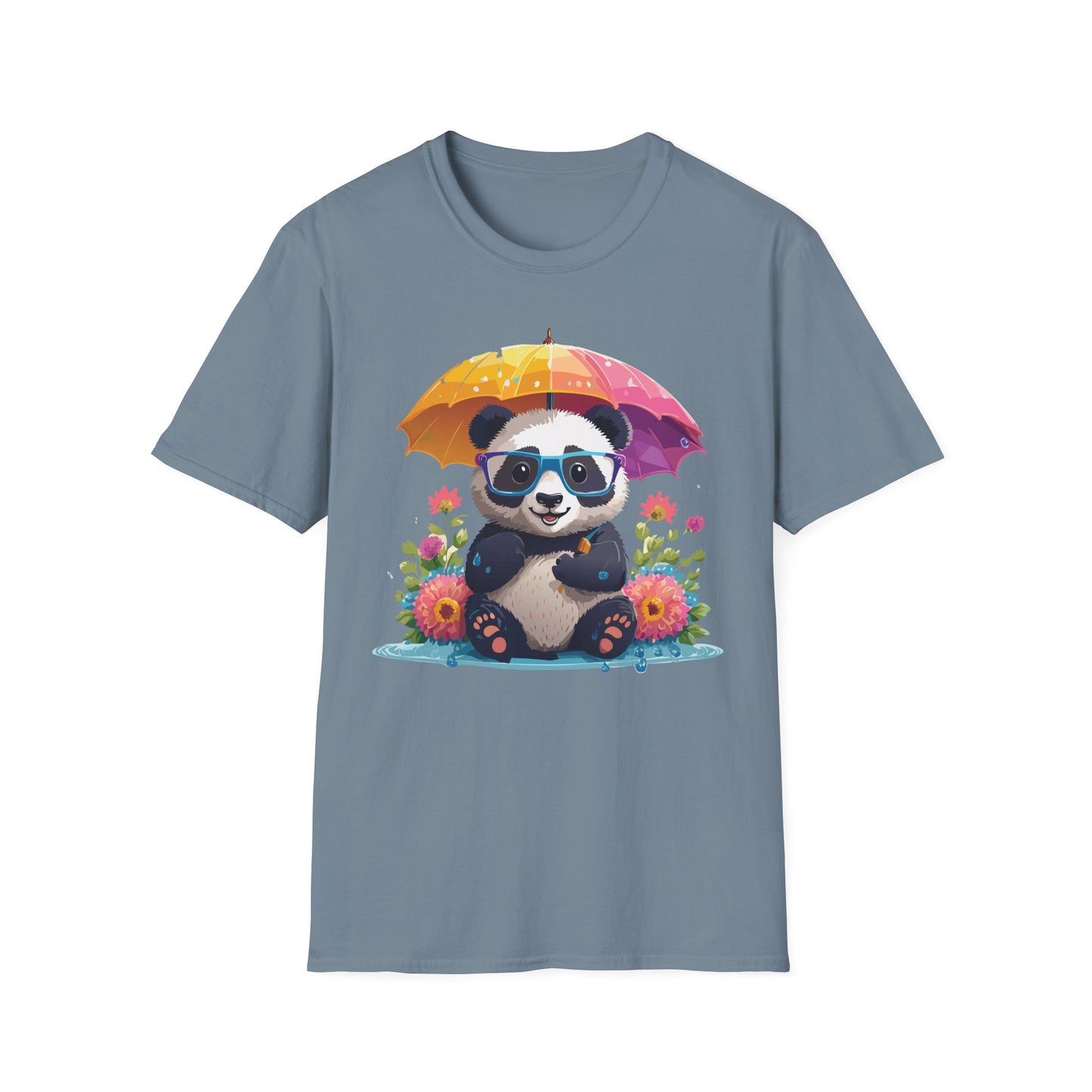Panda Shirt, T Shirt with Panda, Animal Shirt, Tee Shirt with Animals