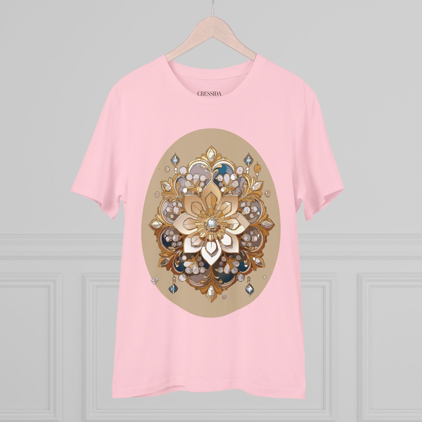 Organic T-shirt with Flower