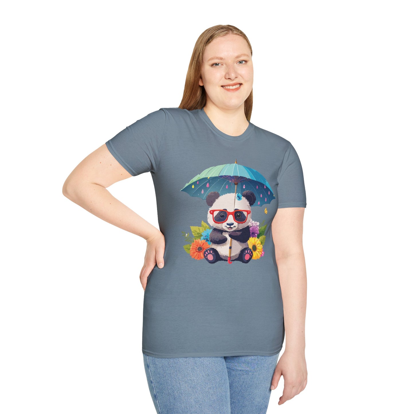 Panda Shirt, T Shirt with Panda, Animal Shirt, Tee Shirt with Animals