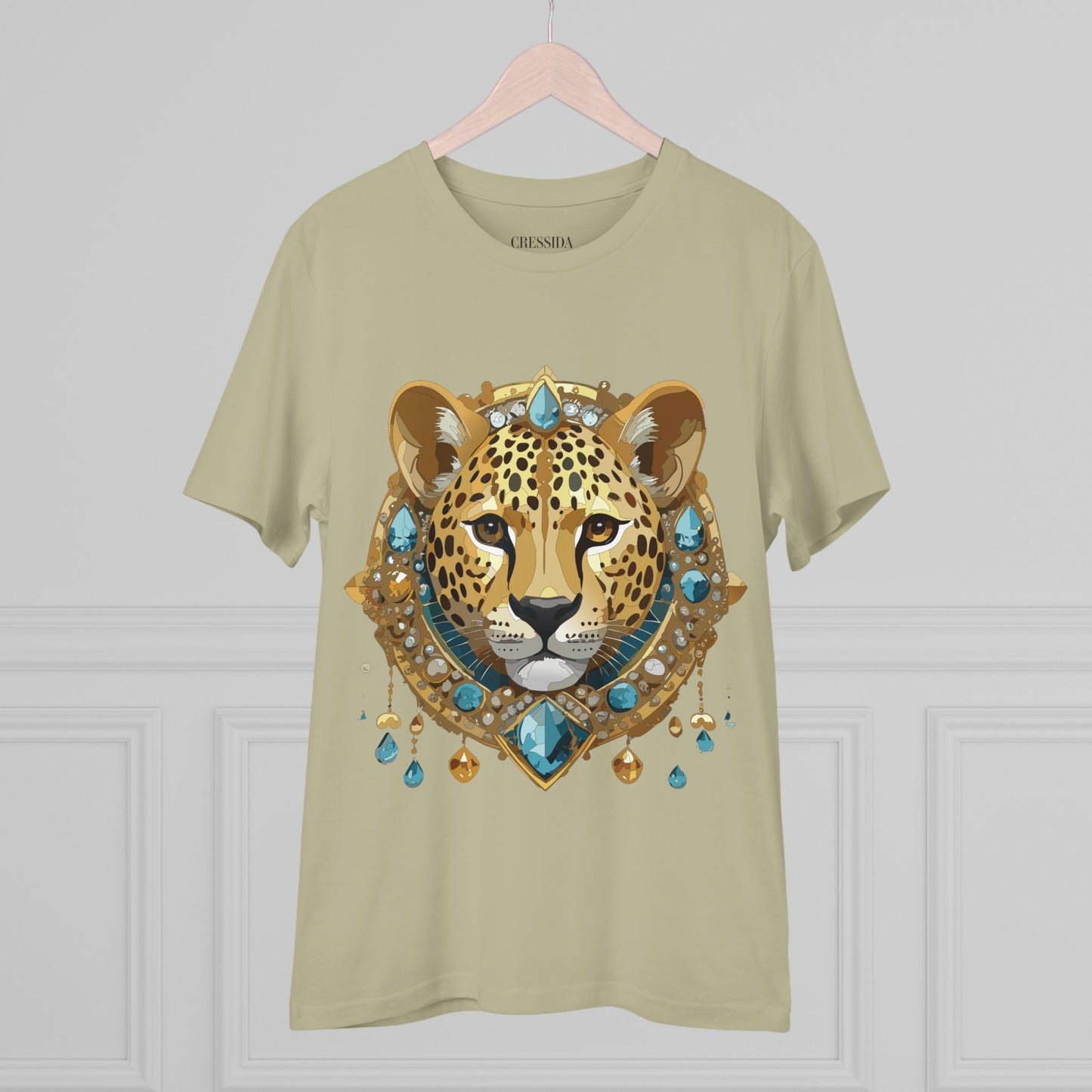 Organic T-shirt with Animals - Cheetah