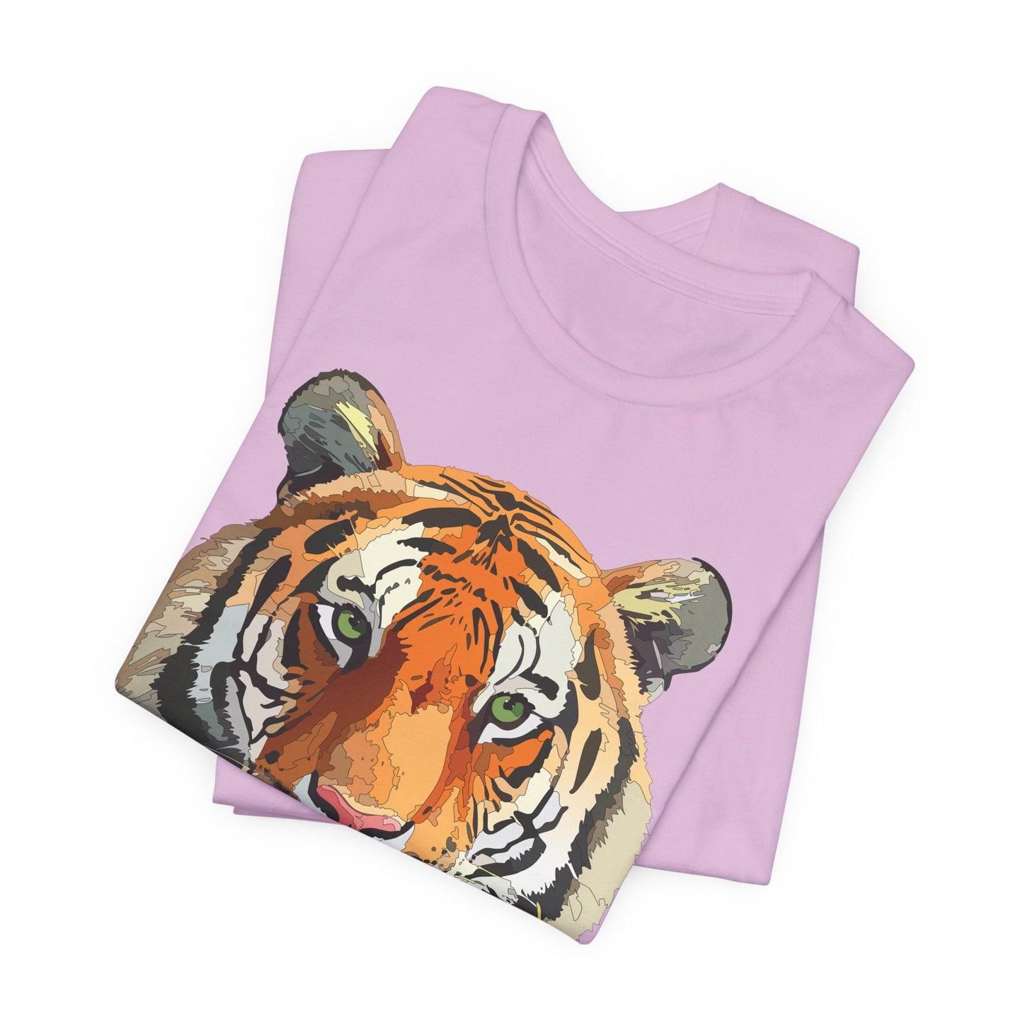 Unisex Animal Shirt, Tee Shirt with Animals, Art Design Tee Shirt, Wild Animals Shirt
