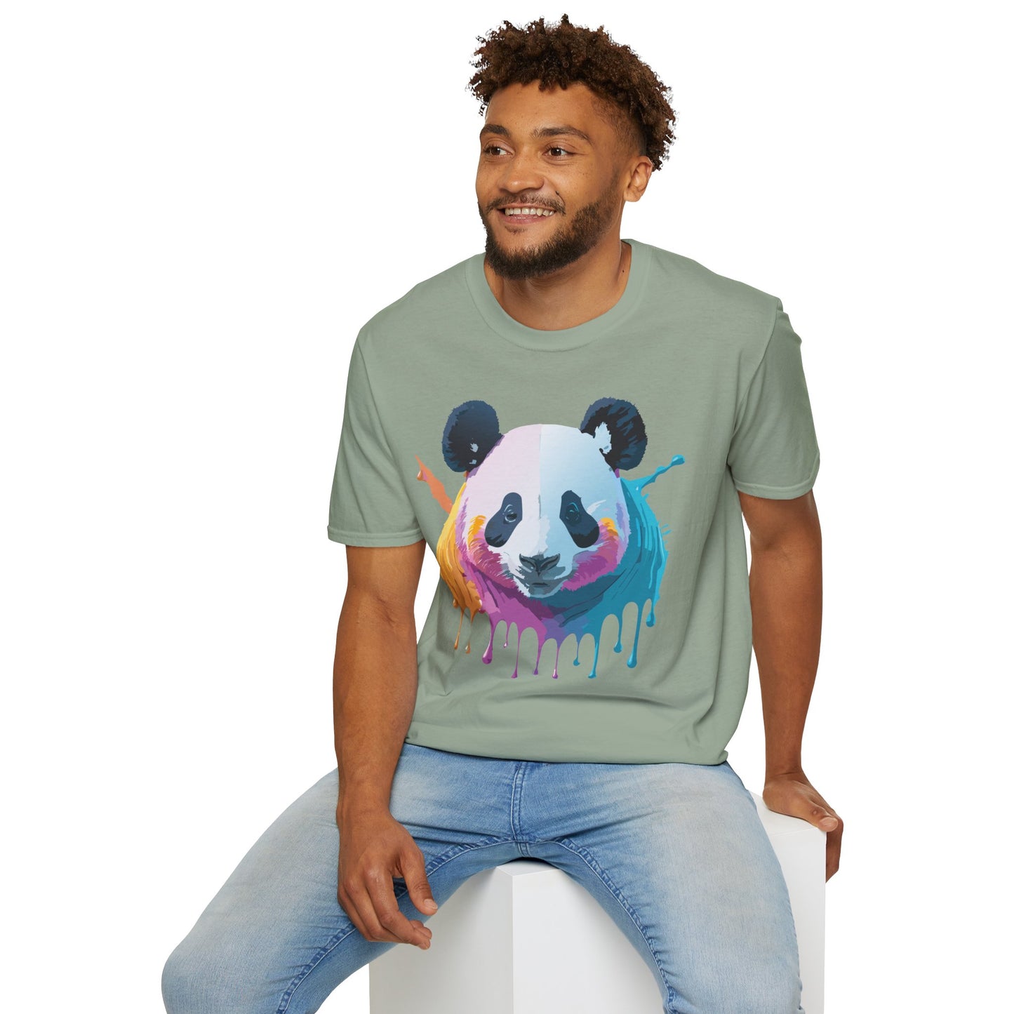 Panda Shirt, T Shirt with Panda, Animal Shirt, Tee Shirt with Animals