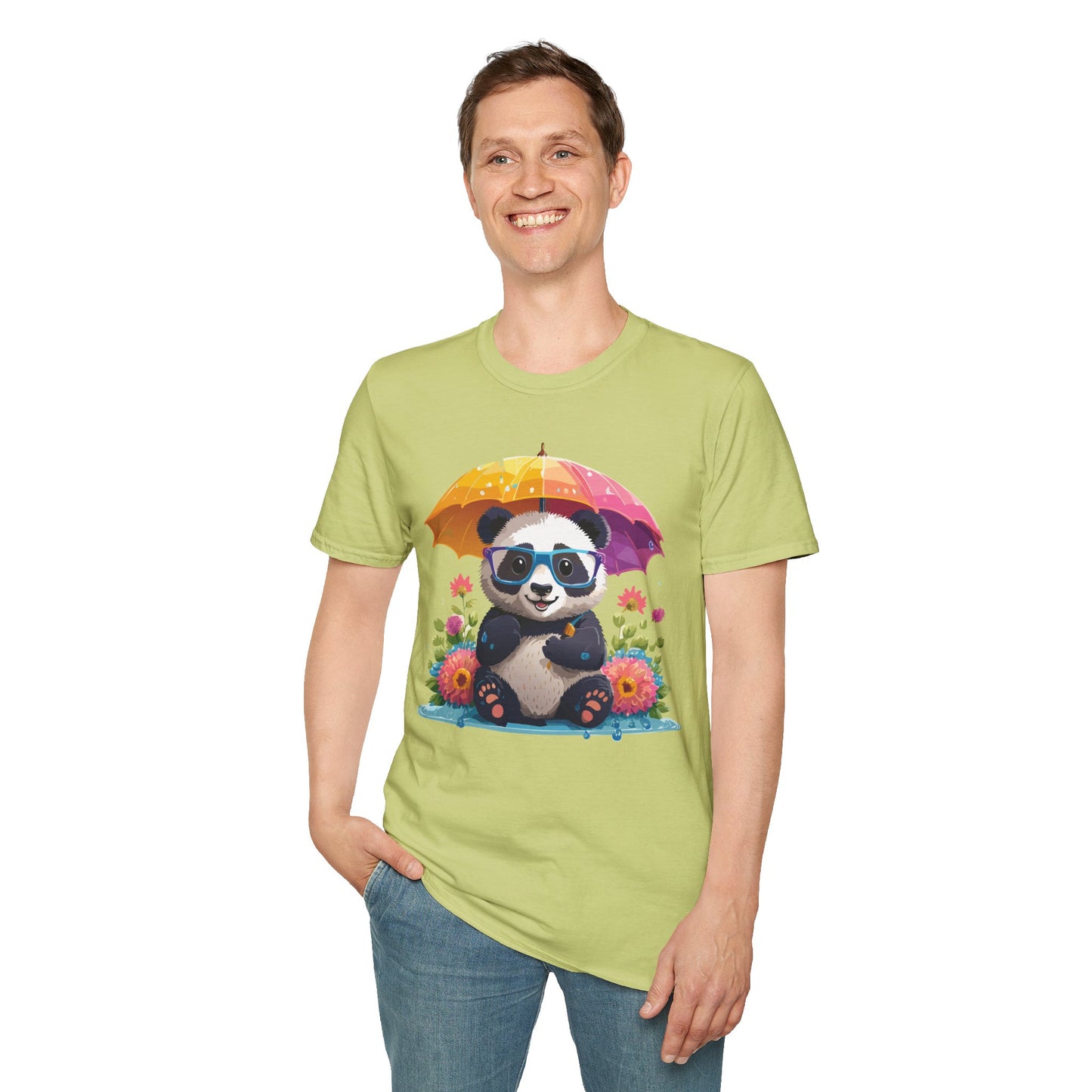 Panda Shirt, T Shirt with Panda, Animal Shirt, Tee Shirt with Animals