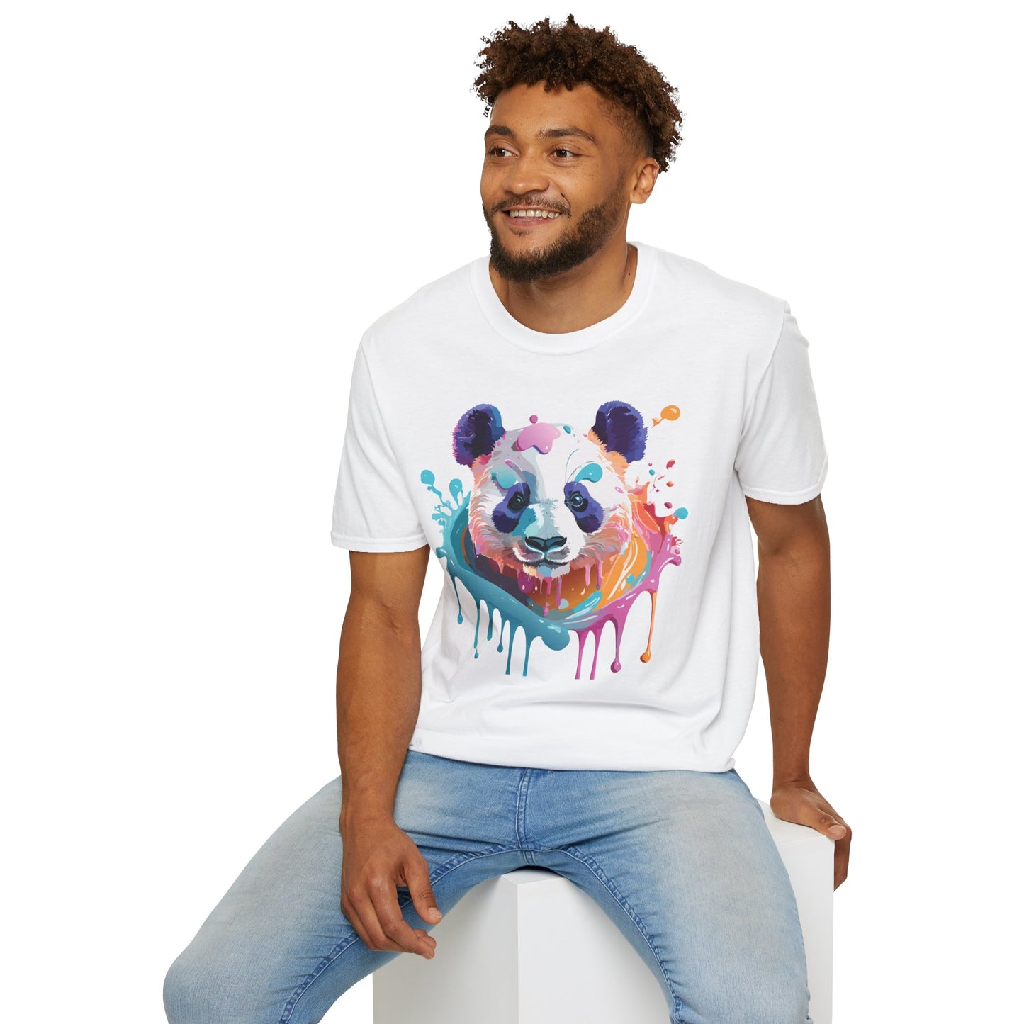 Panda Shirt, T Shirt with Panda, Animal Shirt, Tee Shirt with Animals