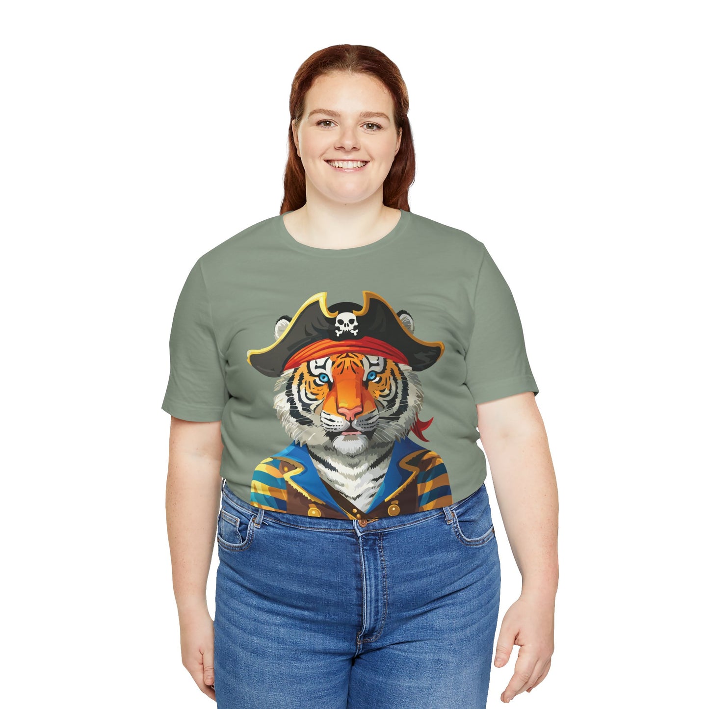 Unisex Animal Shirt, Tee Shirt with Animals, Art Design Tee Shirt, Wild Animals Shirt