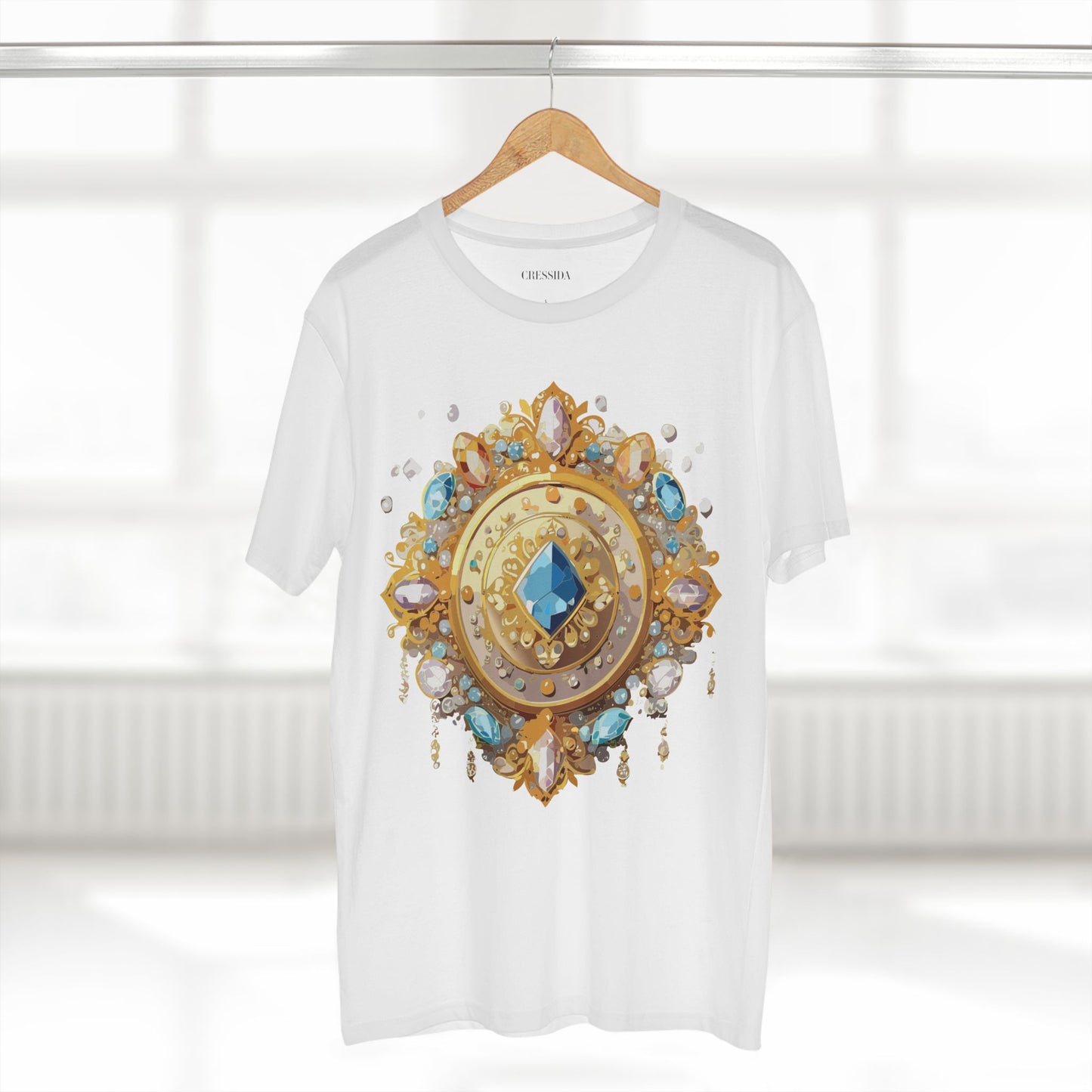 Medallion Shirt, Shirt with Medallion, Tee Shirt with Medal