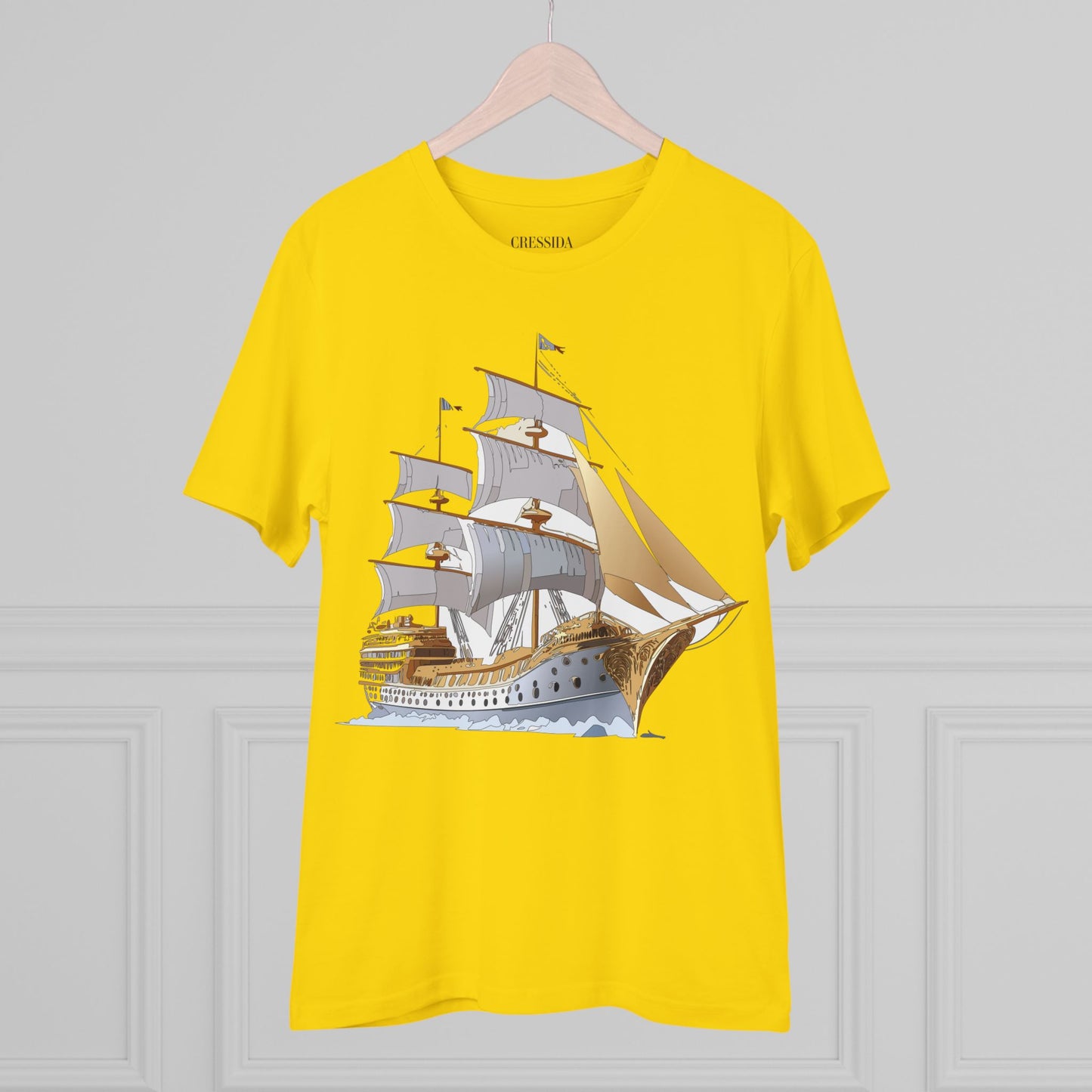 Organic T-shirt with Ship