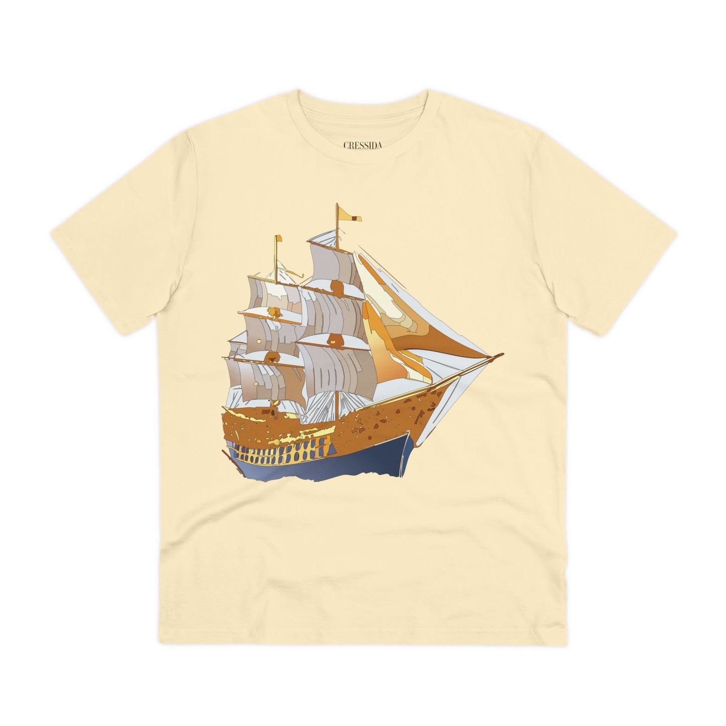 Organic T-shirt with Ship