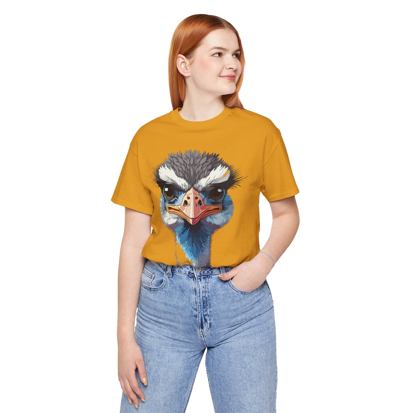 Unisex Animal Shirt, Tee Shirt with Animals, Art Design Tee Shirt, Wild Animals Shirt