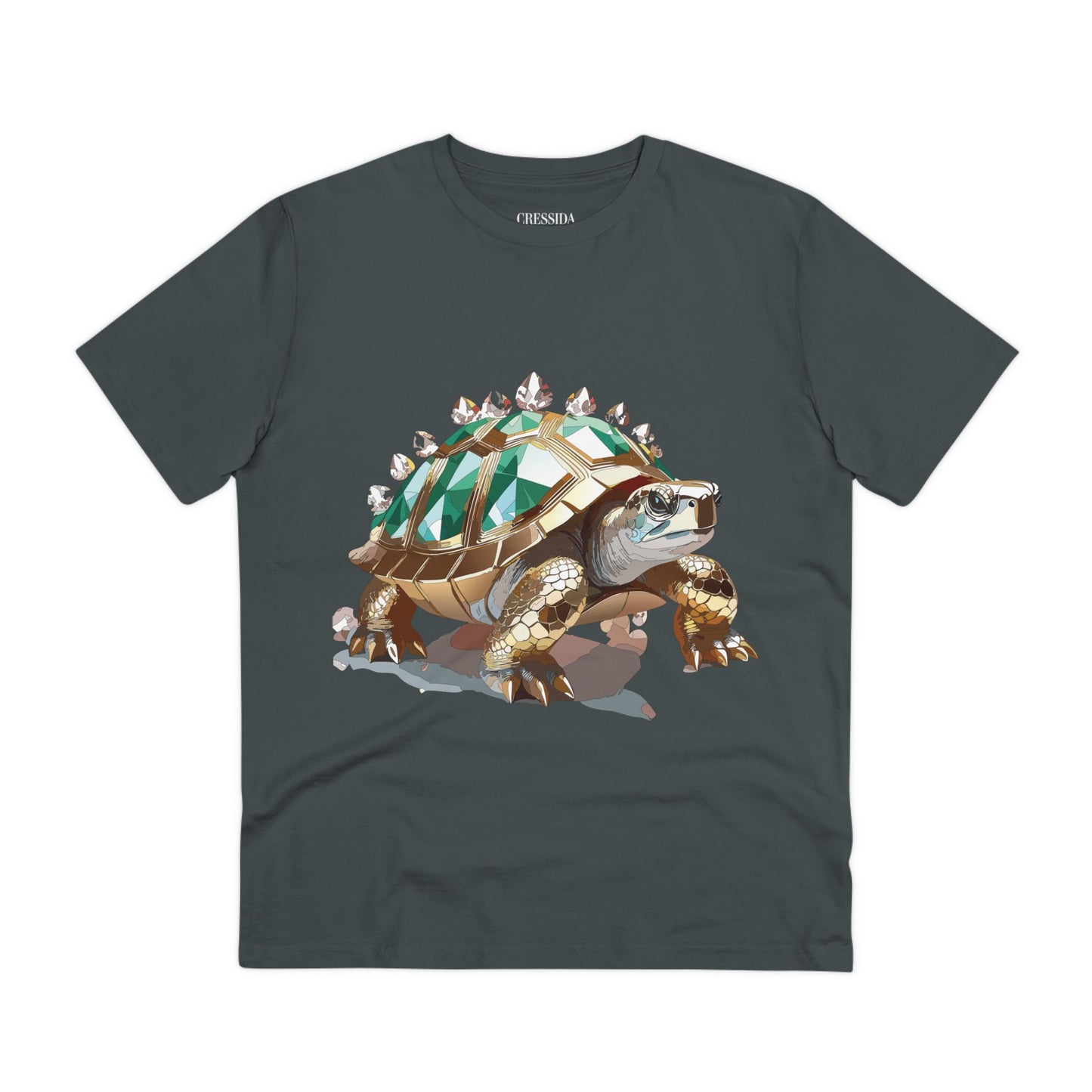 Organic T-shirt with Animals - Turtle