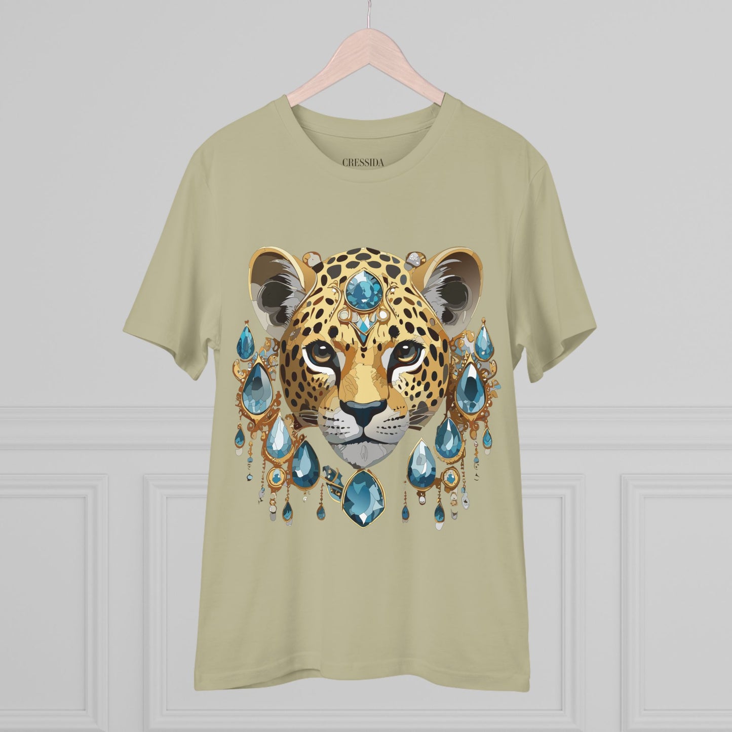 Organic T-shirt with Animals - Cheetah