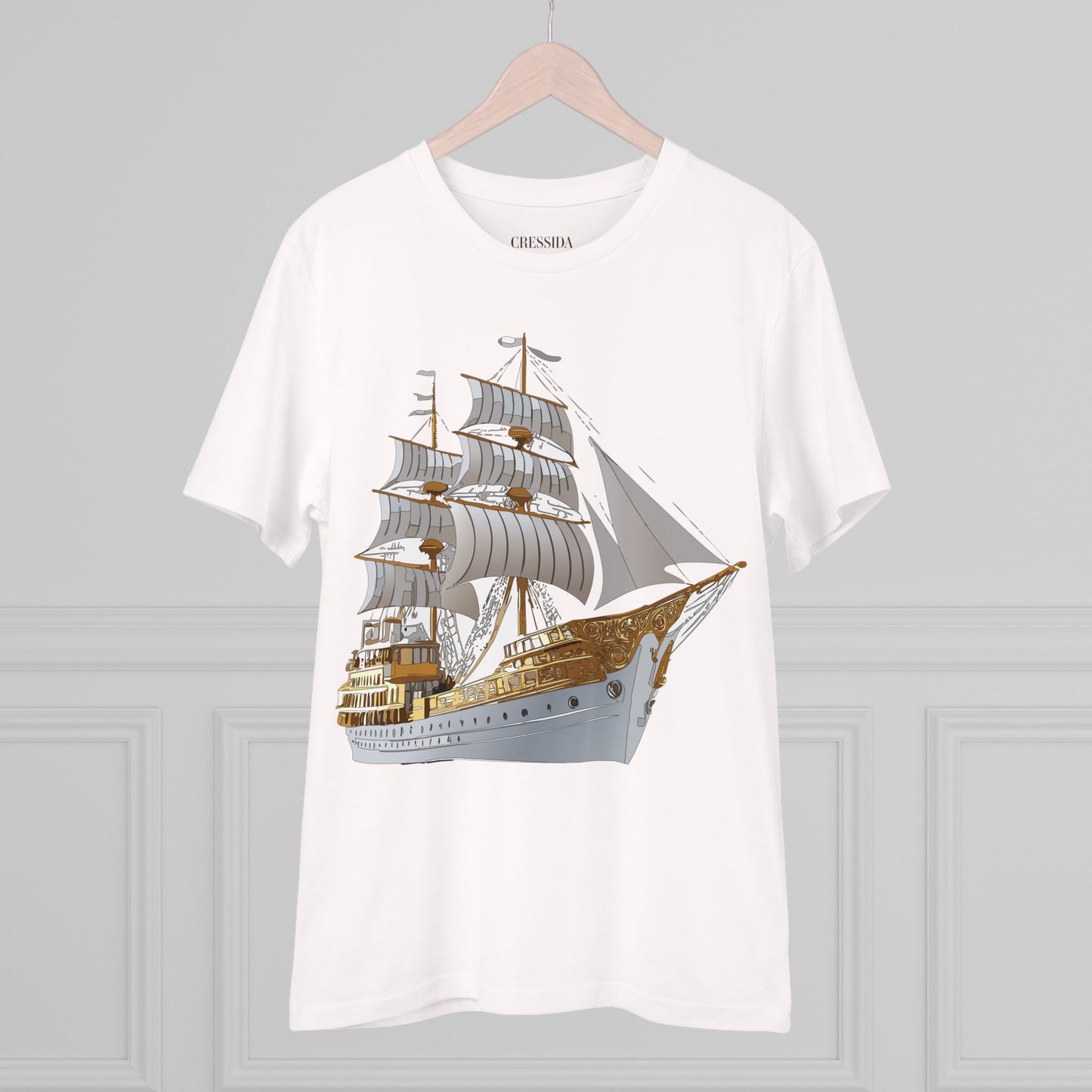 Organic T-shirt with Ship