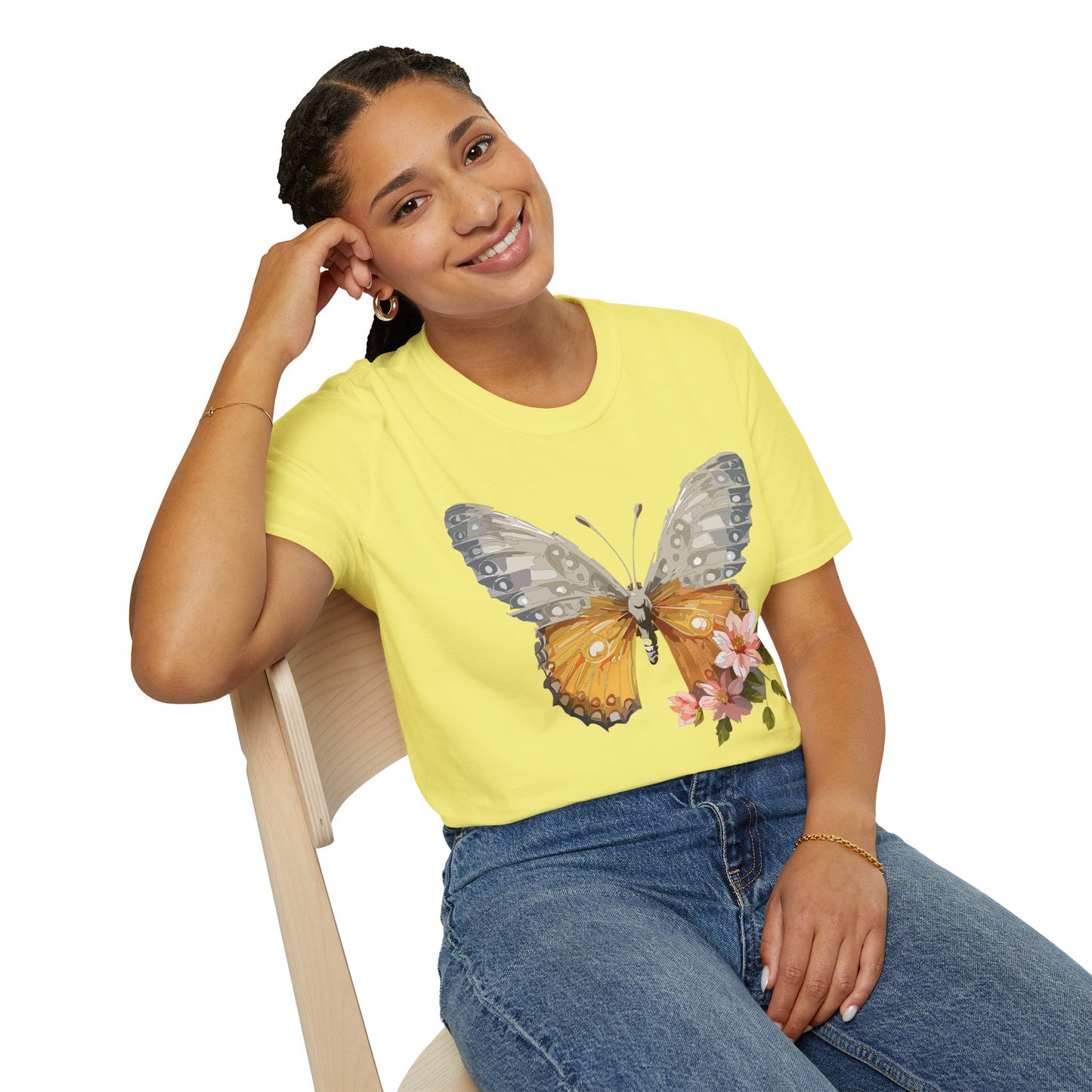 Butterfly Shirt, T Shirt with Butterfly, Monarch Shirt