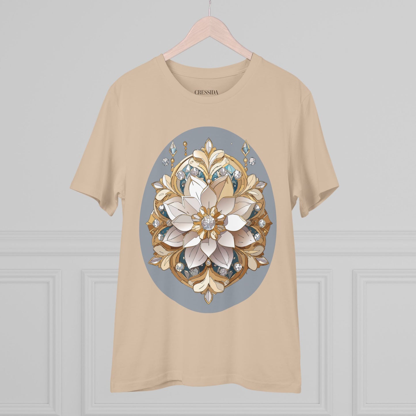 Organic T-shirt with Flower