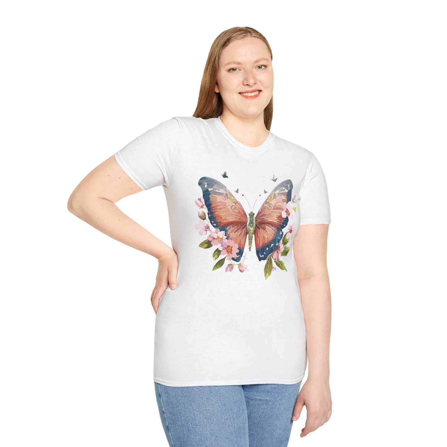Butterfly Shirt, T Shirt with Butterfly, Monarch Shirt