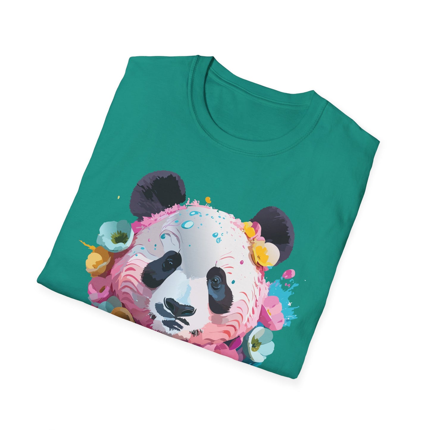 Panda Shirt, T Shirt with Panda, Animal Shirt, Tee Shirt with Animals