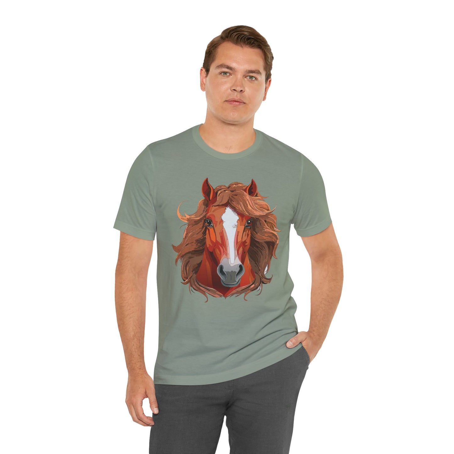 Unisex Animal Shirt, Tee Shirt with Animals, Art Design Tee Shirt, Wild Animals Shirt