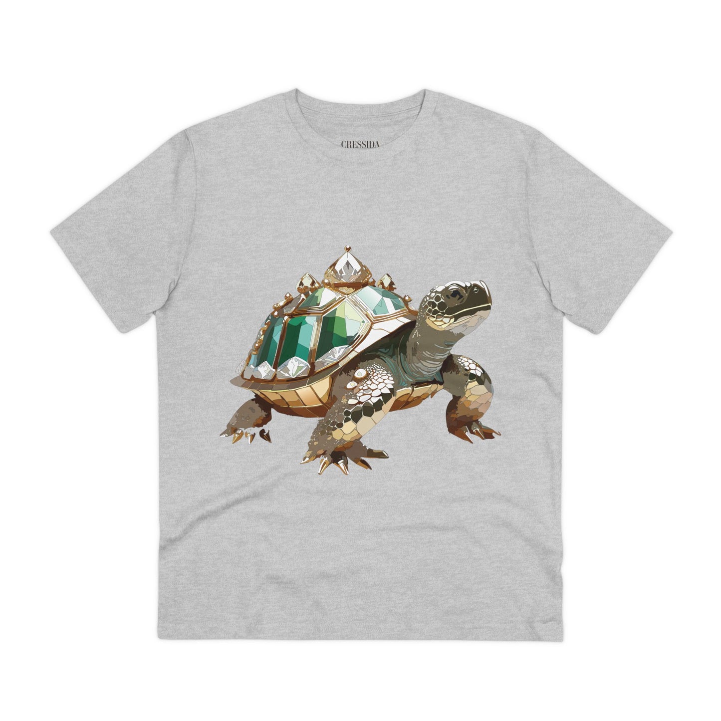 Organic T-shirt with Animals - Turtle