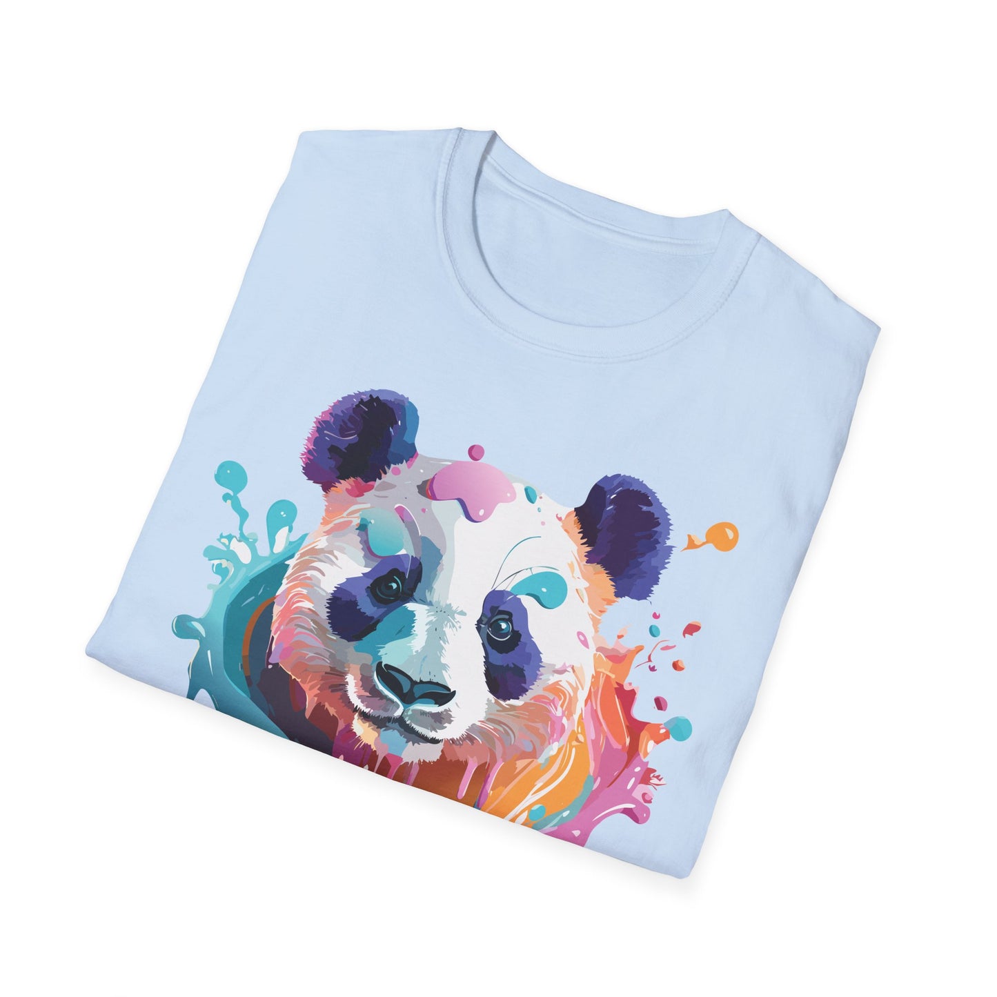 Panda Shirt, T Shirt with Panda, Animal Shirt, Tee Shirt with Animals