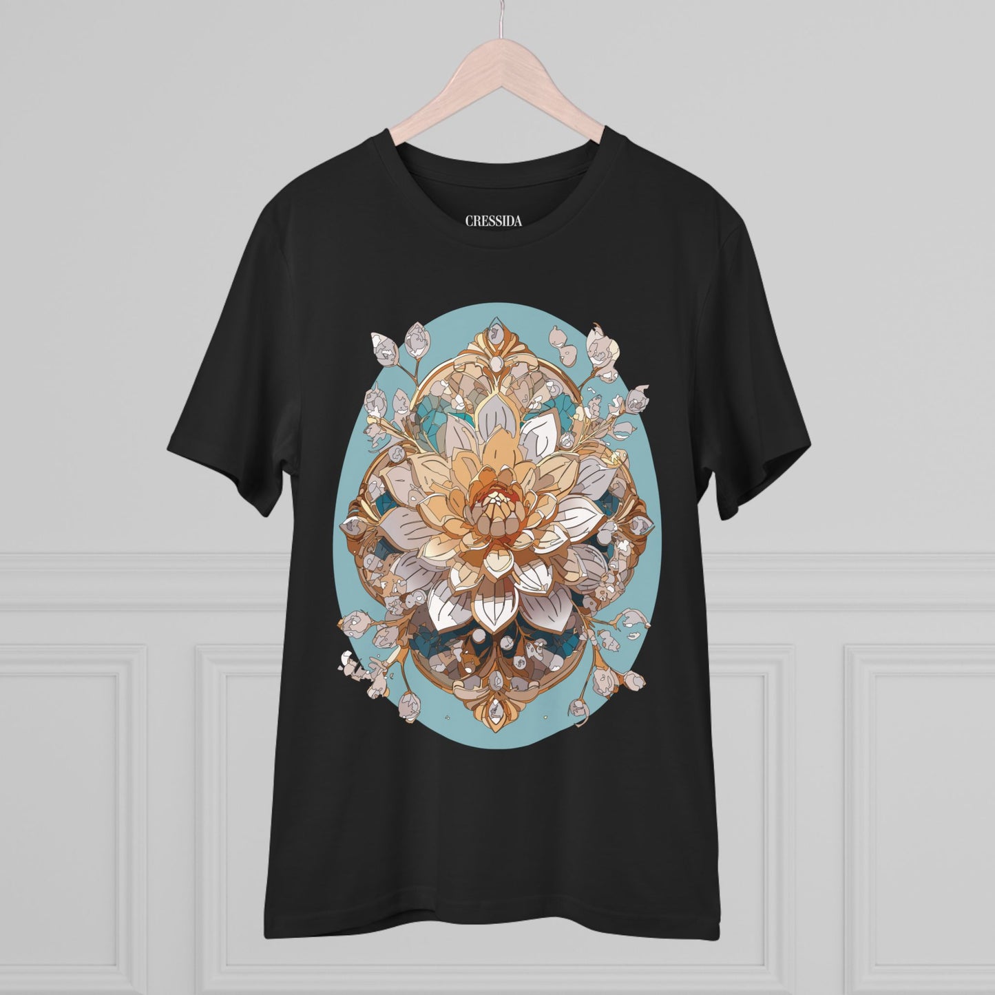 Organic T-shirt with Flower