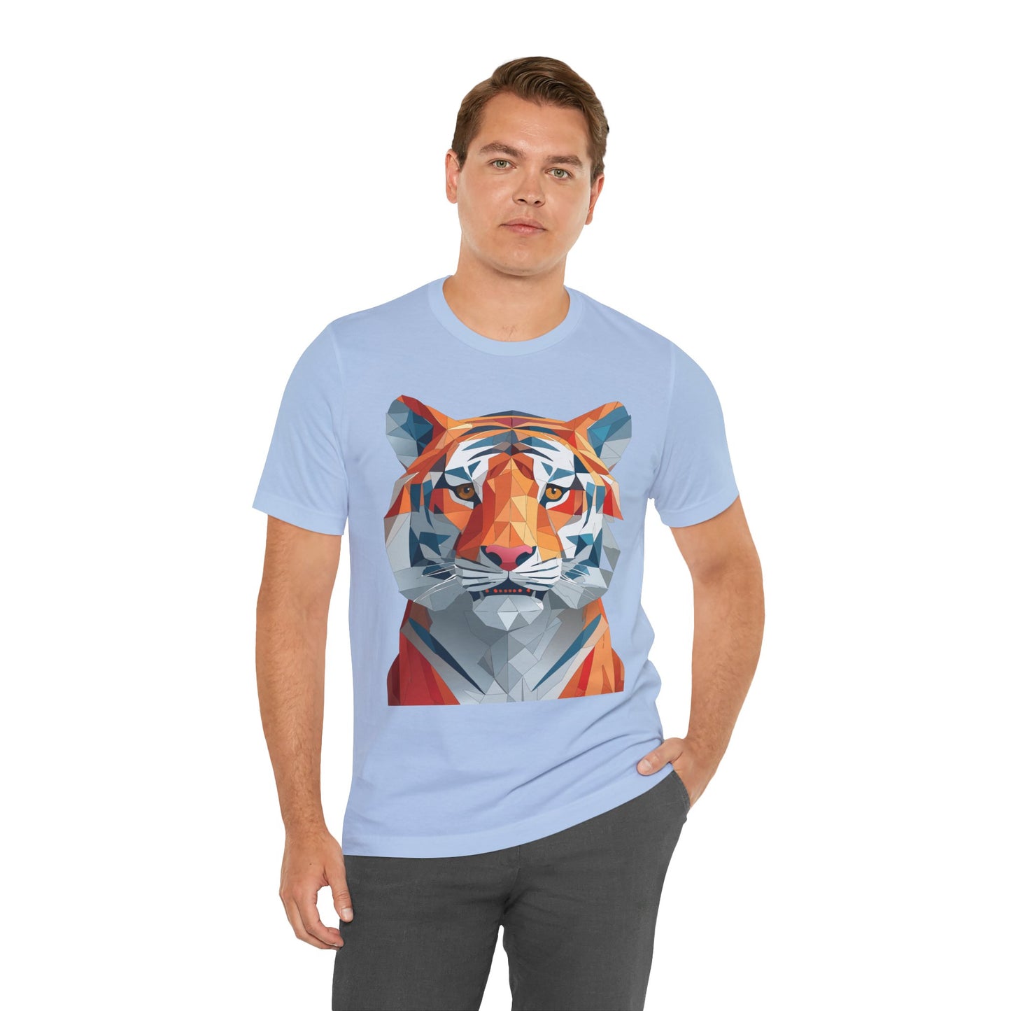 Unisex Animal Shirt, Tee Shirt with Animals, Art Design Tee Shirt, Wild Animals Shirt