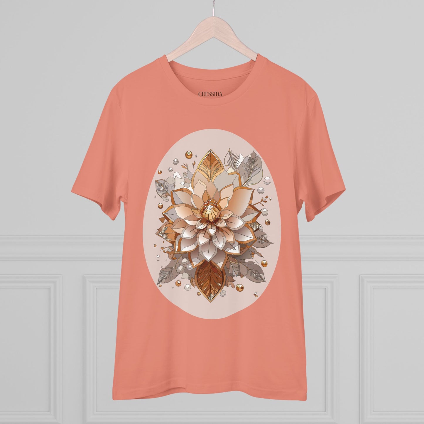 Organic T-shirt with Flower