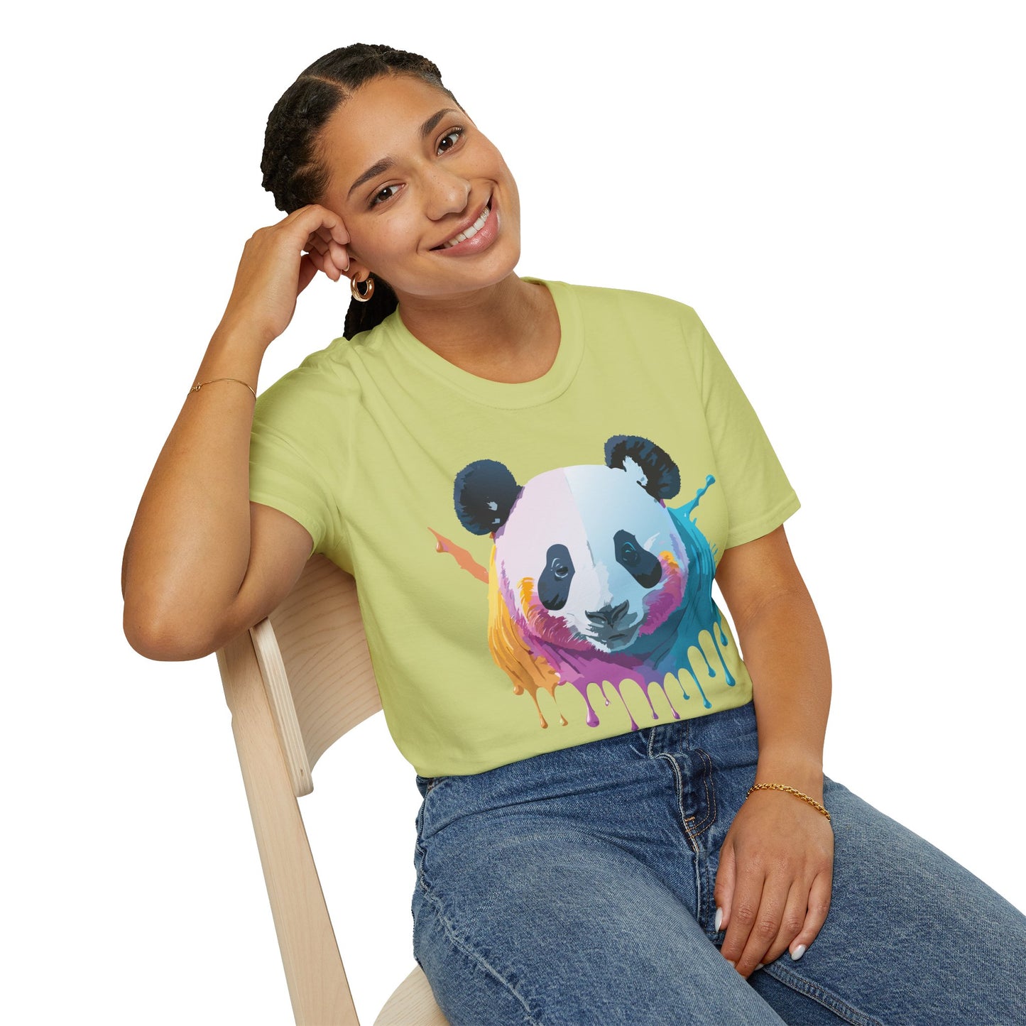 Panda Shirt, T Shirt with Panda, Animal Shirt, Tee Shirt with Animals