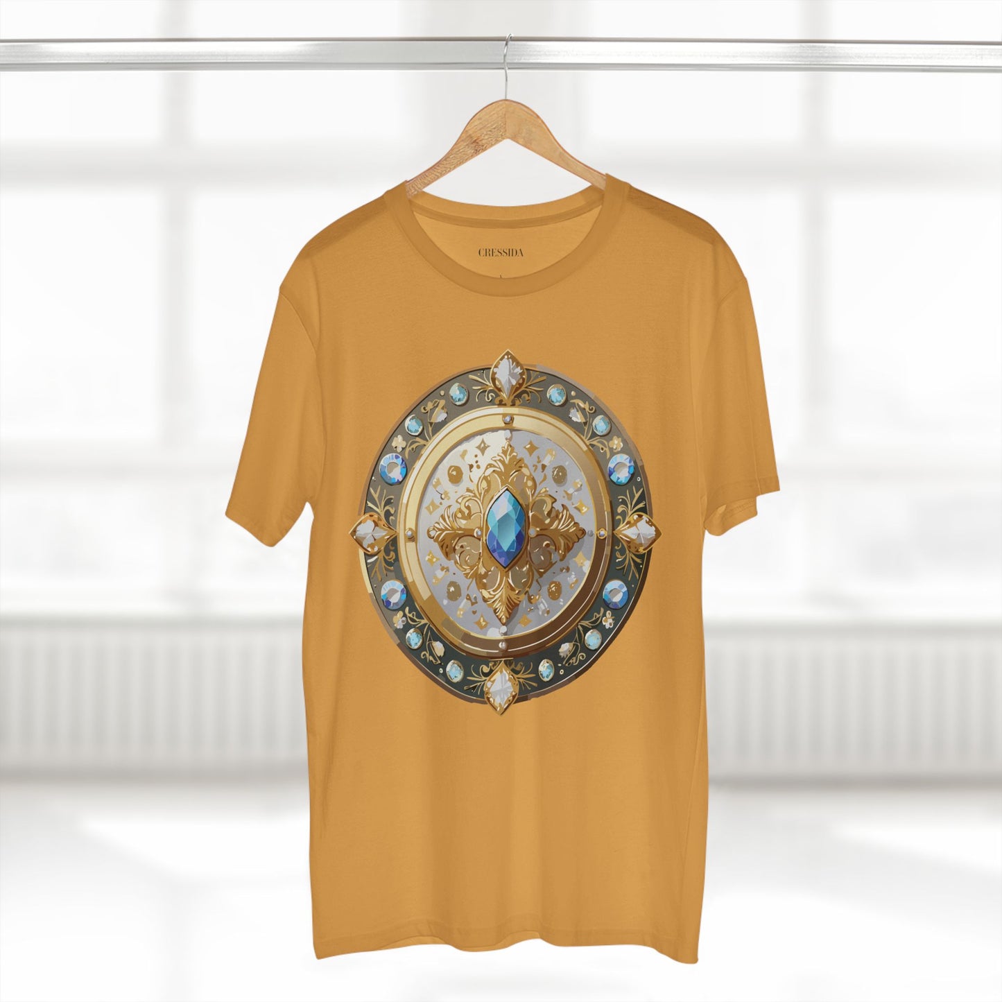 Medallion Shirt, Shirt with Medallion, Tee Shirt with Medal