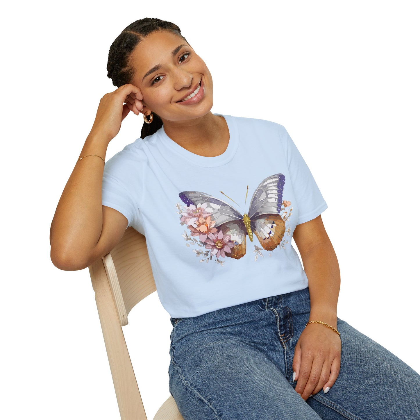 Butterfly Shirt, T Shirt with Butterfly, Monarch Shirt