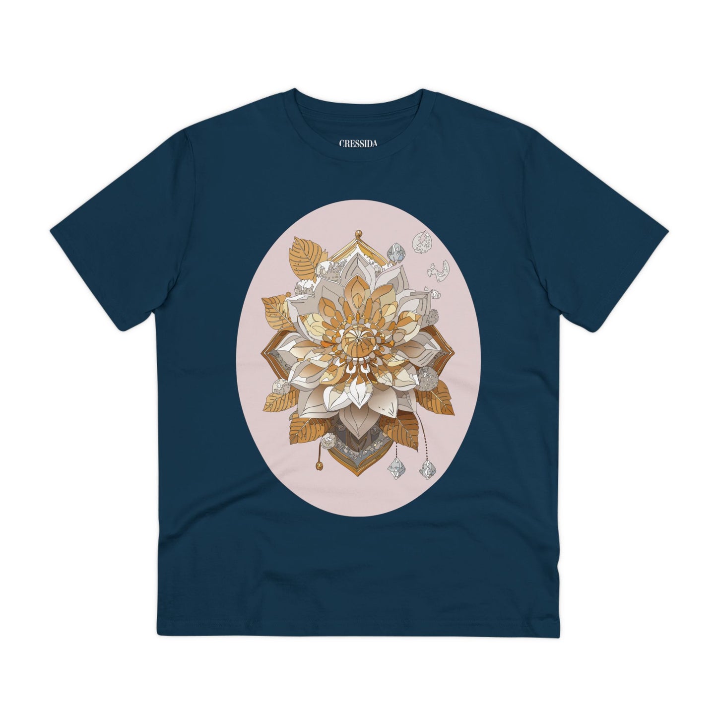 Organic T-shirt with Flower