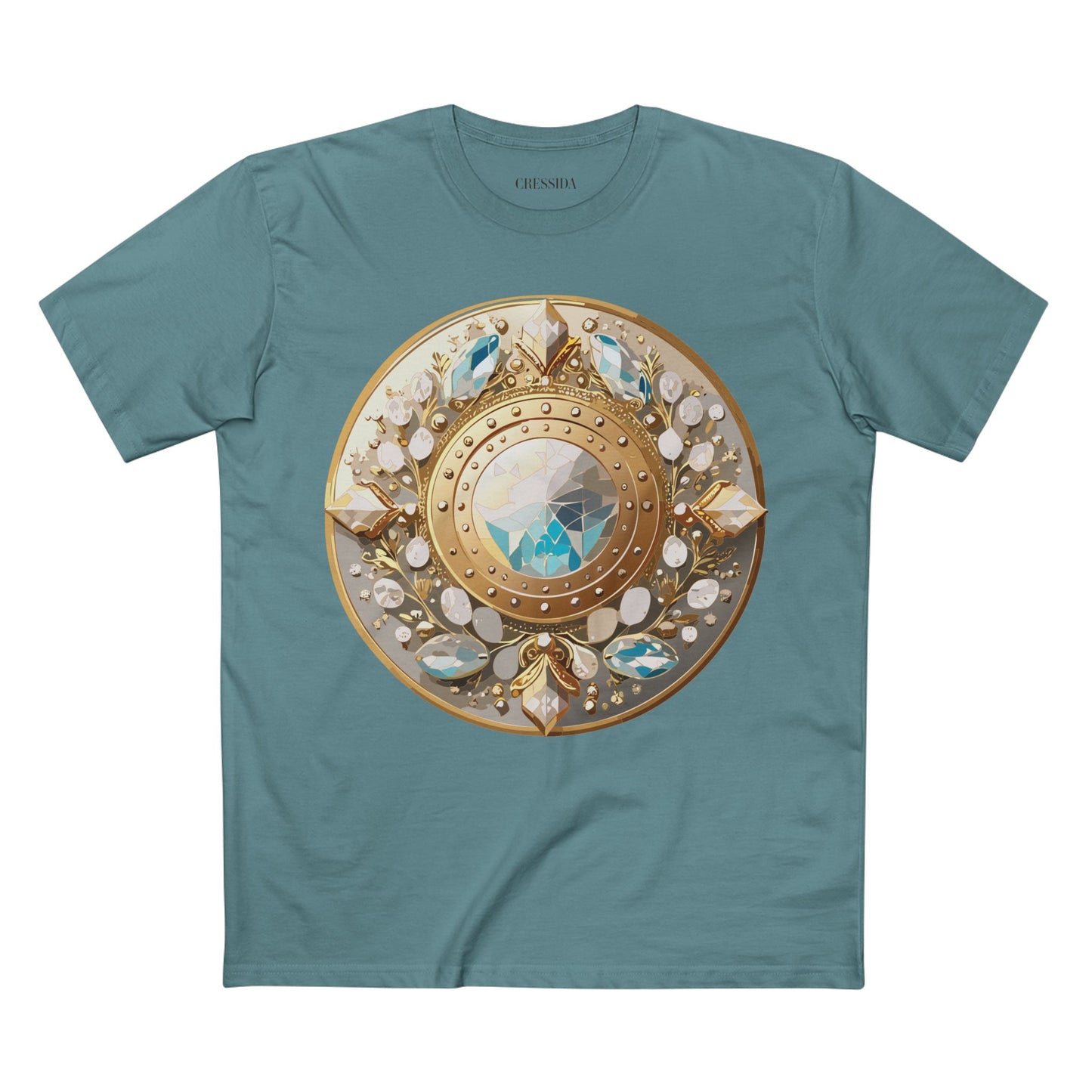 Medallion Shirt, Shirt with Medallion, Tee Shirt with Medal