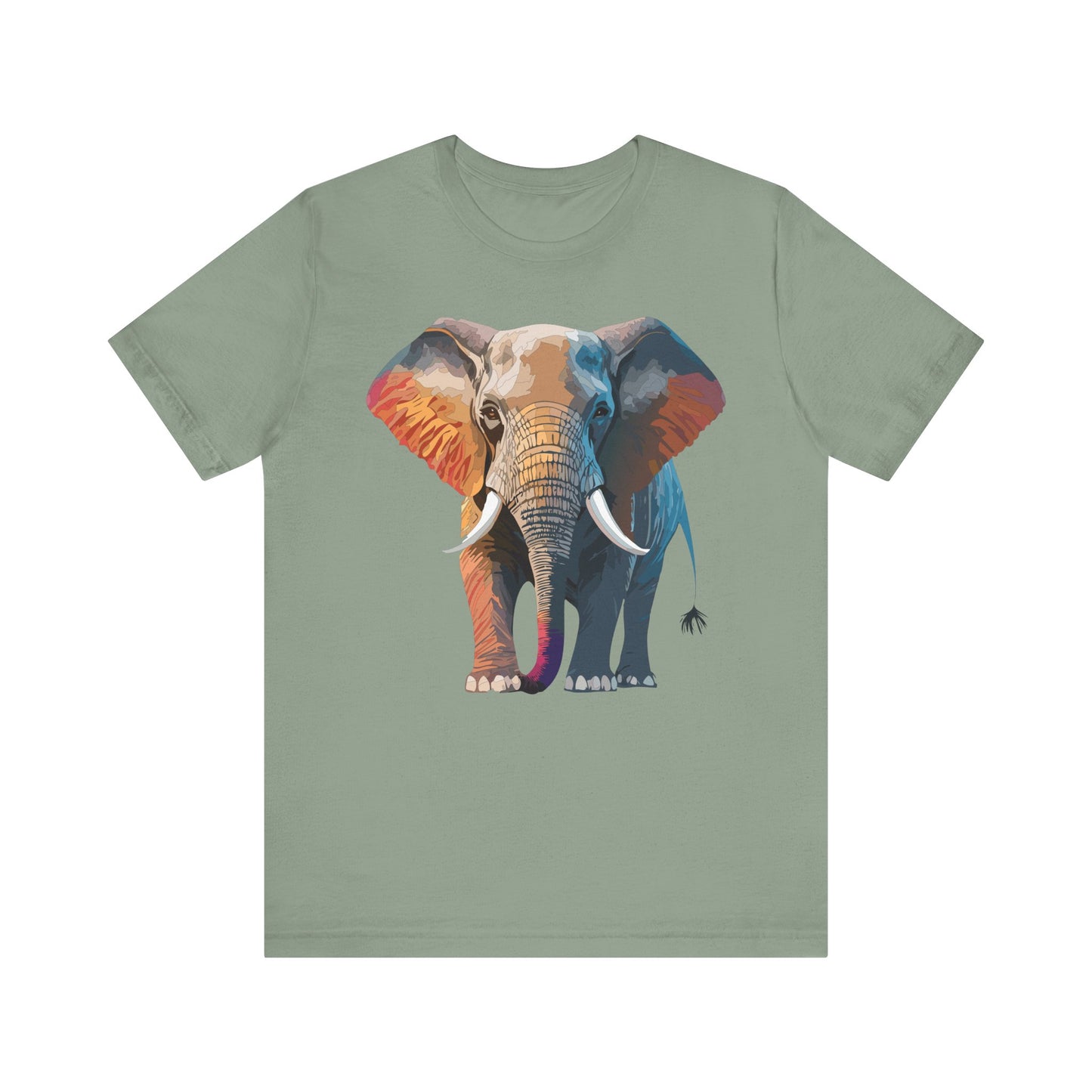 Unisex Animal Shirt, Tee Shirt with Animals, Art Design Tee Shirt, Wild Animals Shirt