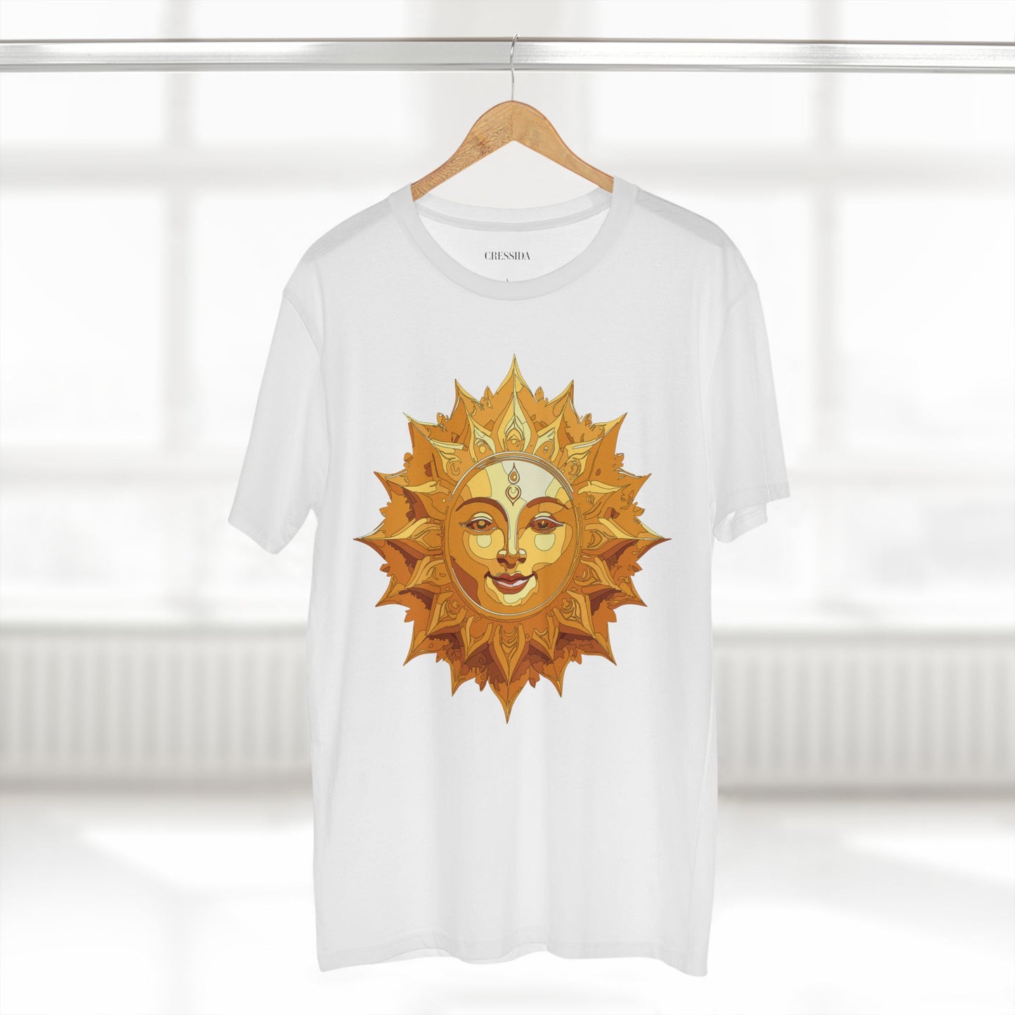 Sun Shirt, Shirt with Sun, Tee Shirt with Gold Sun
