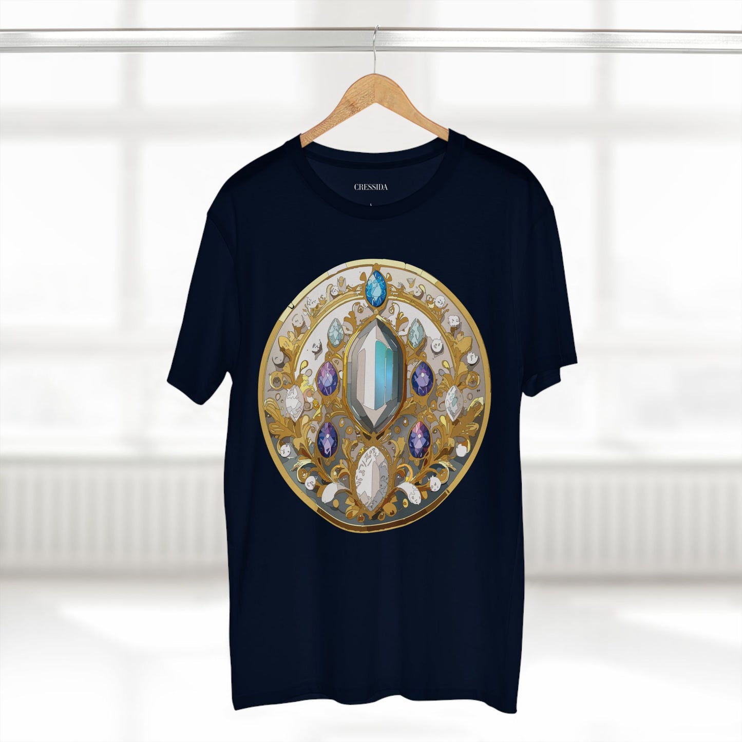 Medallion Shirt, Shirt with Medallion, Tee Shirt with Medal