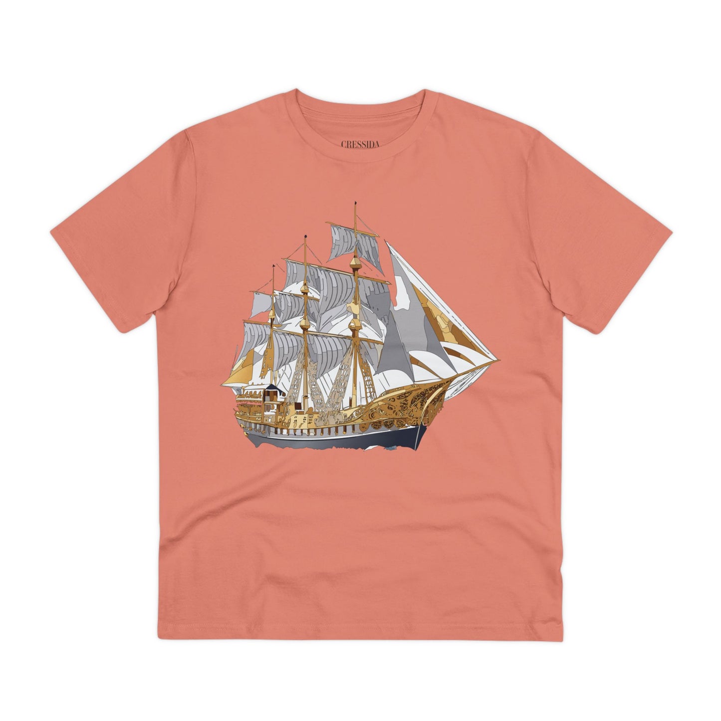 Organic T-shirt with Ship