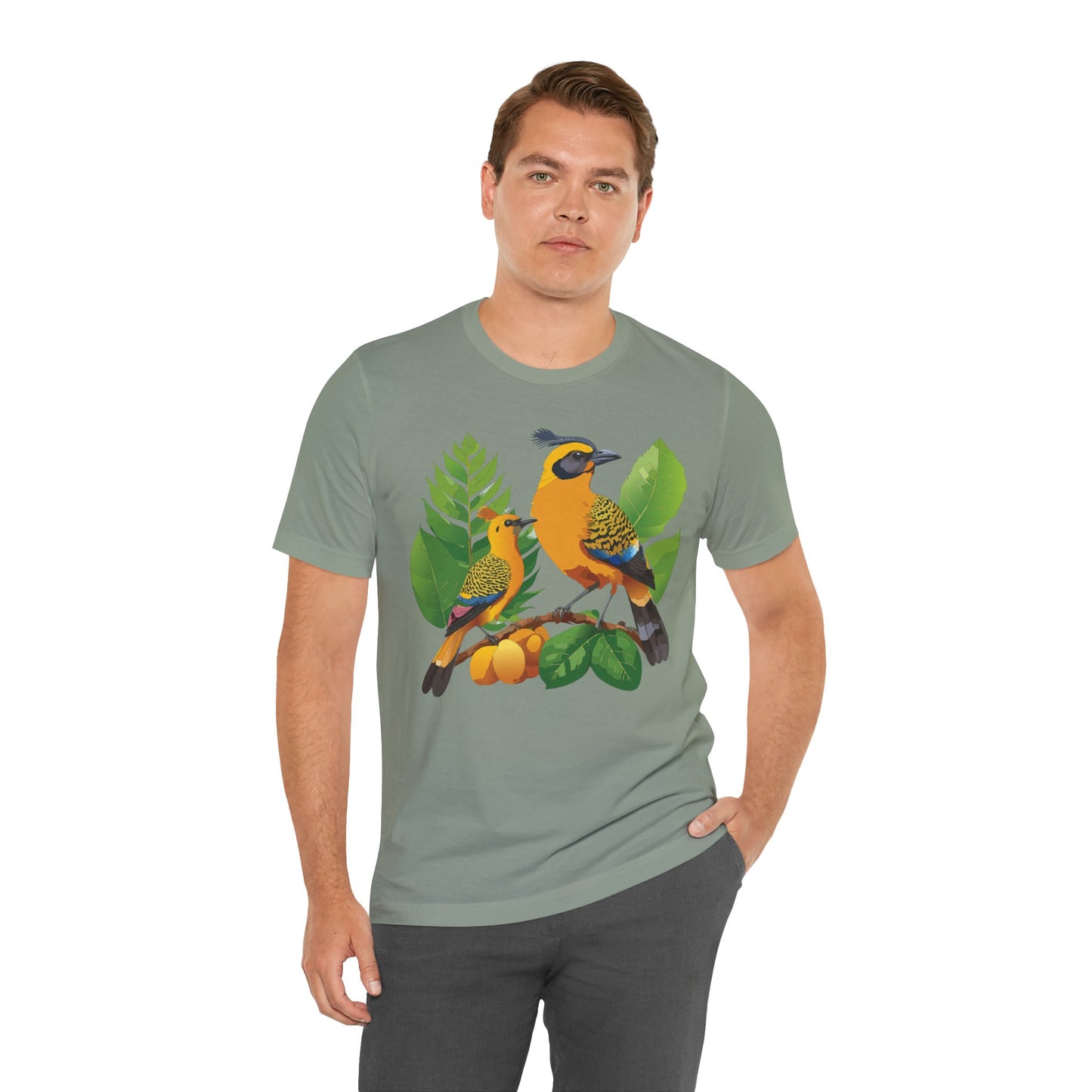 Unisex Animal Shirt, Tee Shirt with Animals, Art Design Tee Shirt, Wild Animals Shirt