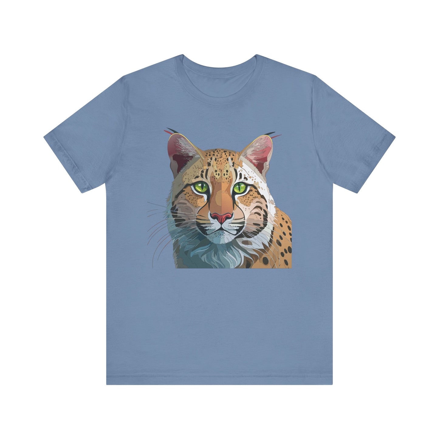 Unisex Animal Shirt, Tee Shirt with Animals, Art Design Tee Shirt, Wild Animals Shirt