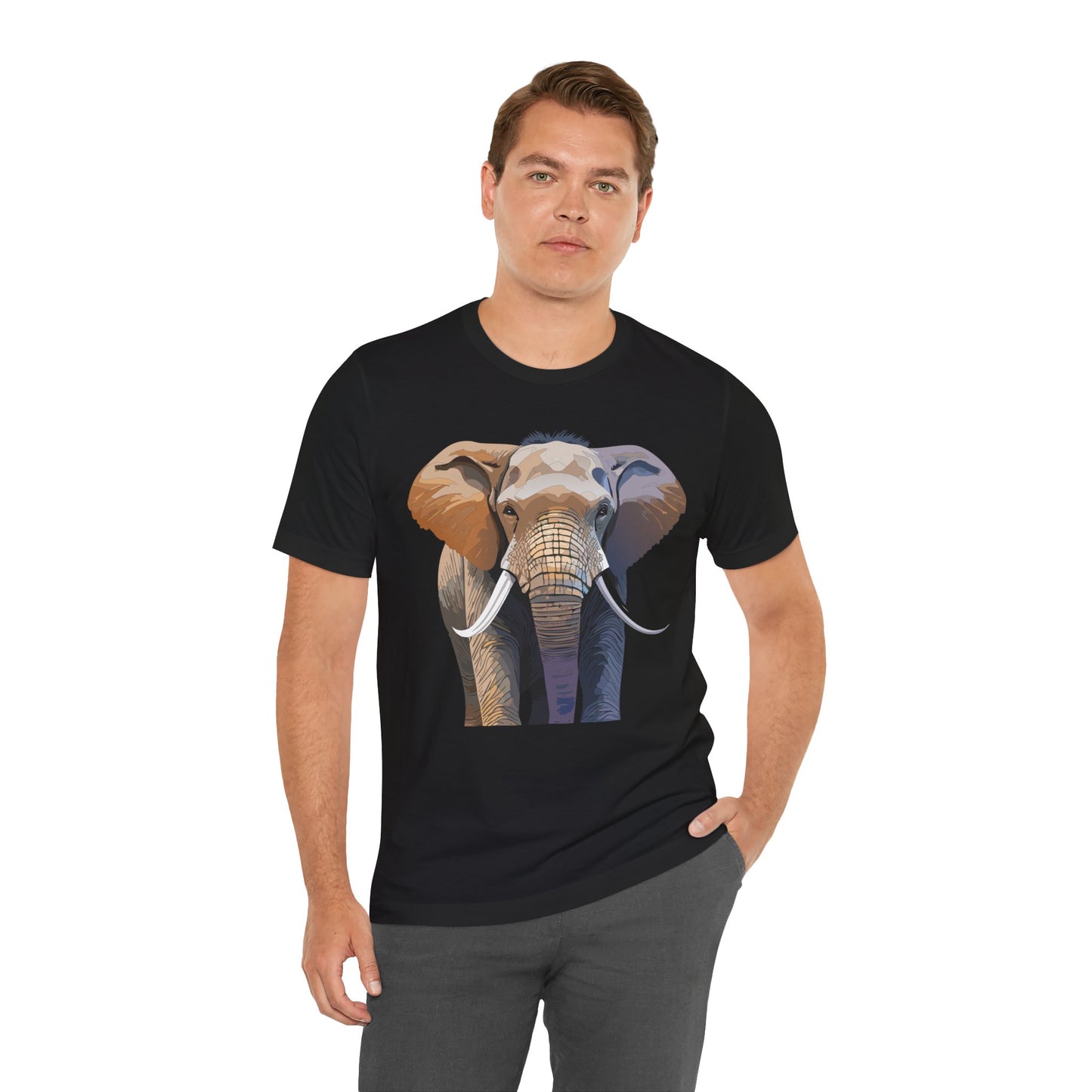 Unisex Animal Shirt, Tee Shirt with Animals, Art Design Tee Shirt, Wild Animals Shirt