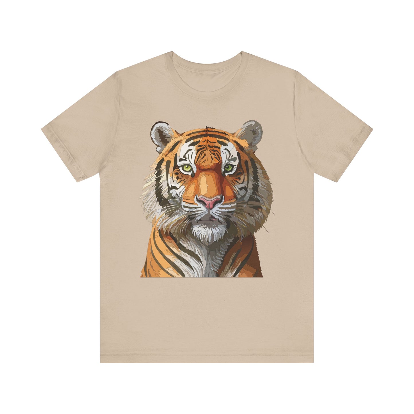 Unisex Animal Shirt, Tee Shirt with Animals, Art Design Tee Shirt, Wild Animals Shirt