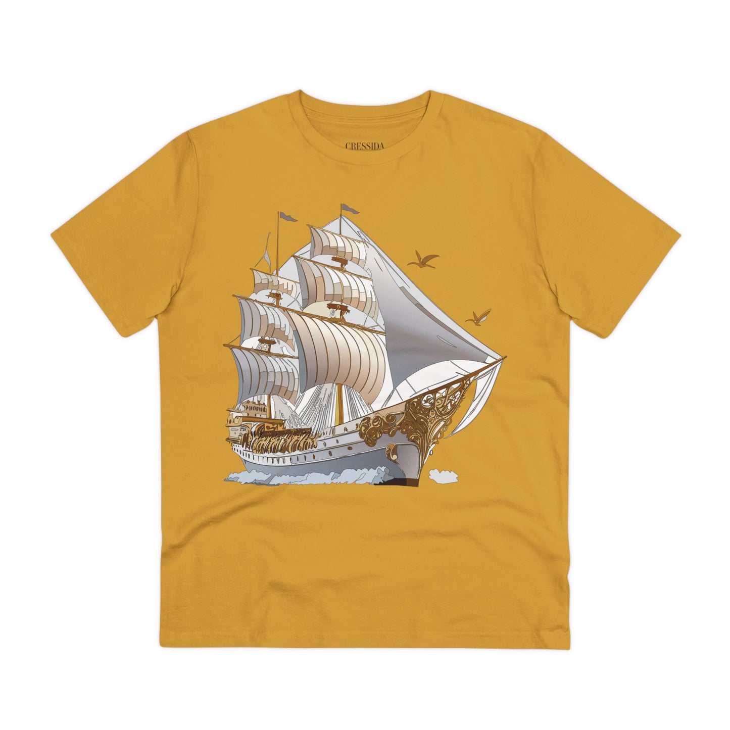 Organic T-shirt with Ship