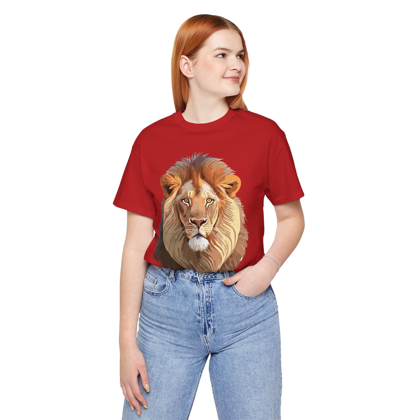 Unisex Animal Shirt, Tee Shirt with Animals, Art Design Tee Shirt, Wild Animals Shirt
