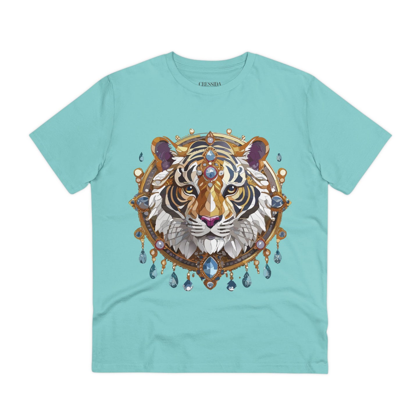 Organic T-shirt with Animals - Tiger