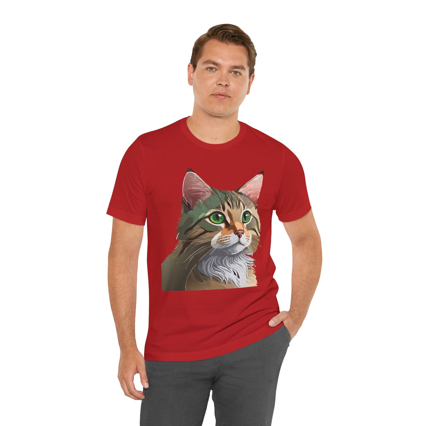 Unisex Animal Shirt, Tee Shirt with Animals, Art Design Tee Shirt, Wild Animals Shirt