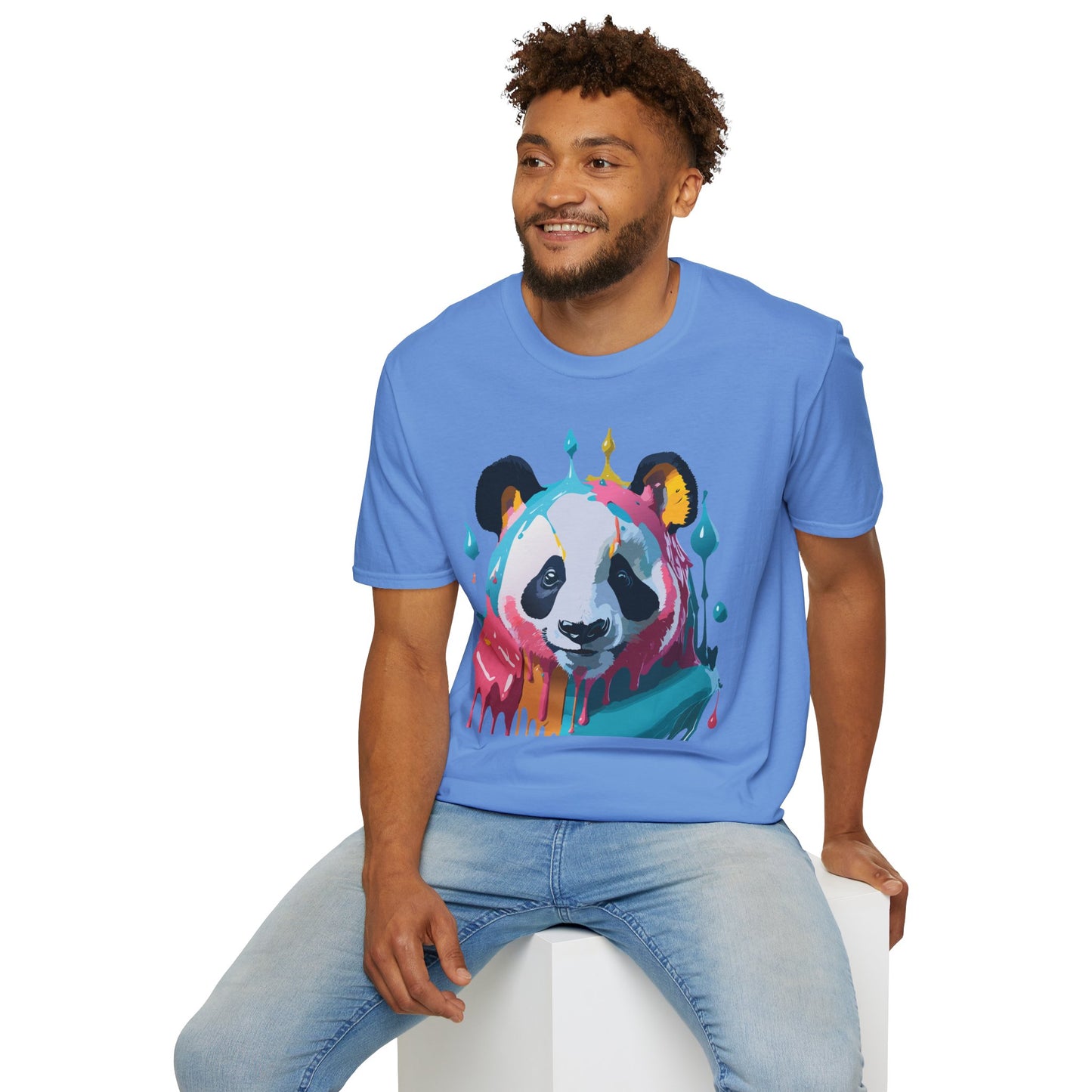 Panda Shirt, T Shirt with Panda, Animal Shirt, Tee Shirt with Animals