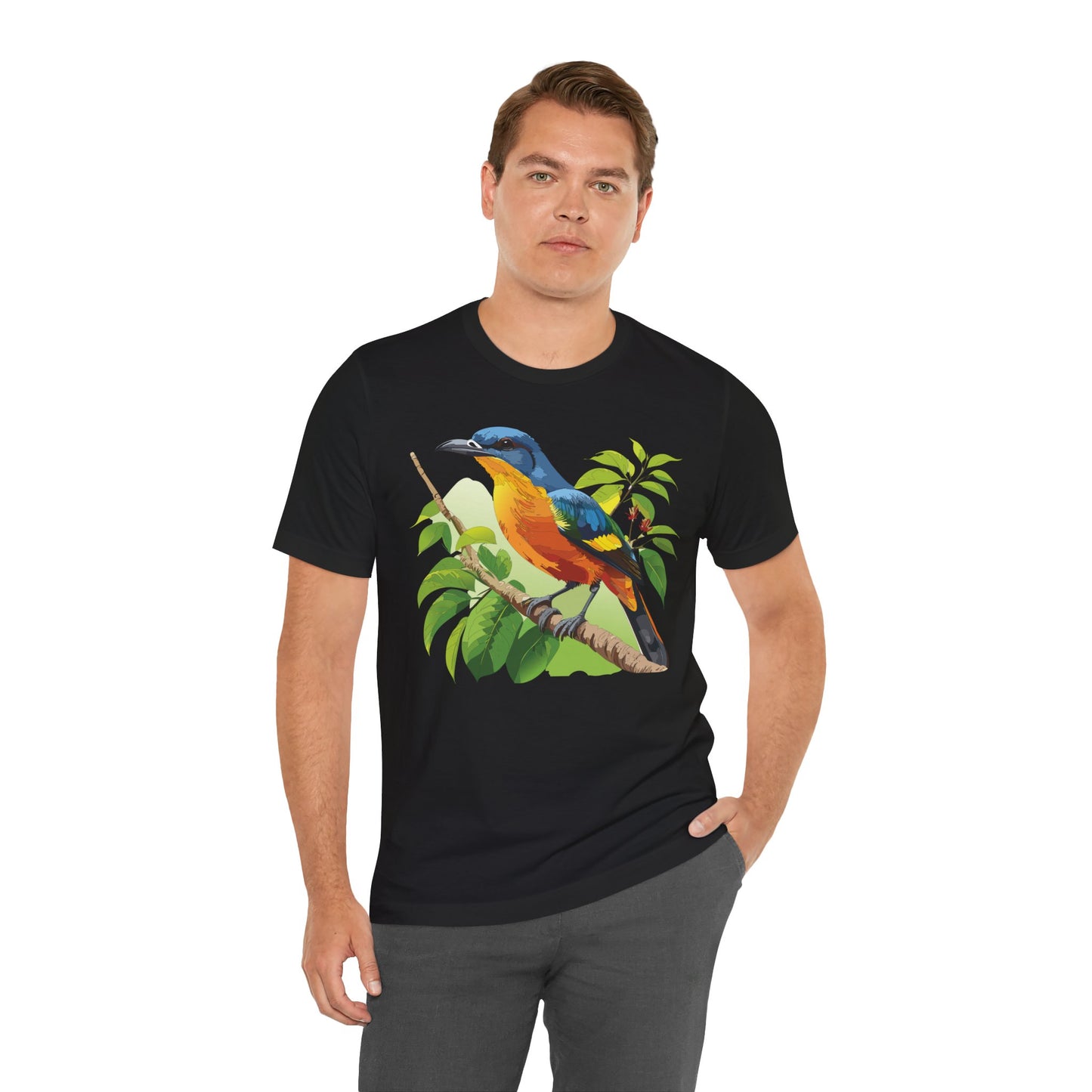 Unisex Animal Shirt, Tee Shirt with Animals, Art Design Tee Shirt, Wild Animals Shirt