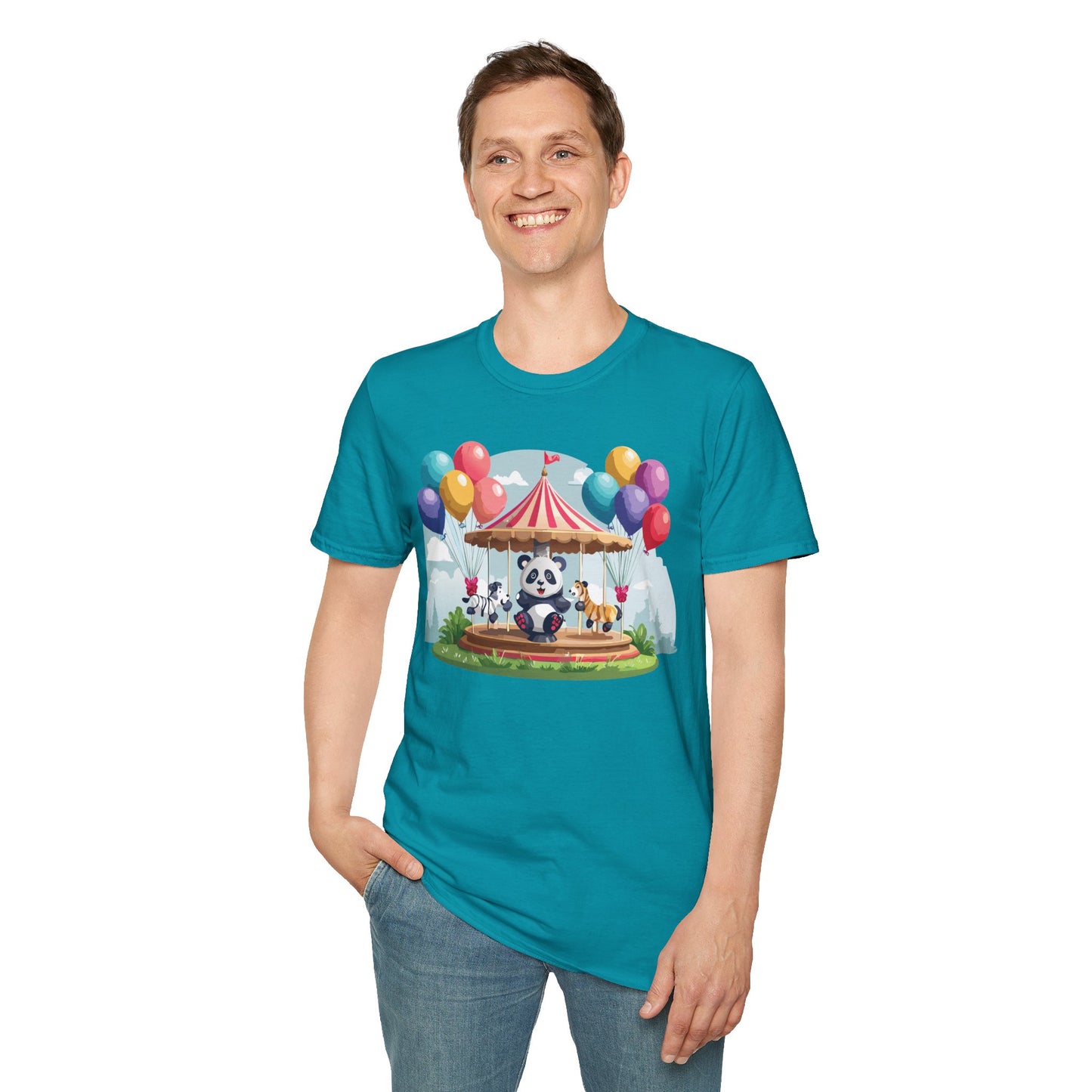 Panda Shirt, T Shirt with Panda, Animal Shirt, Tee Shirt with Animals
